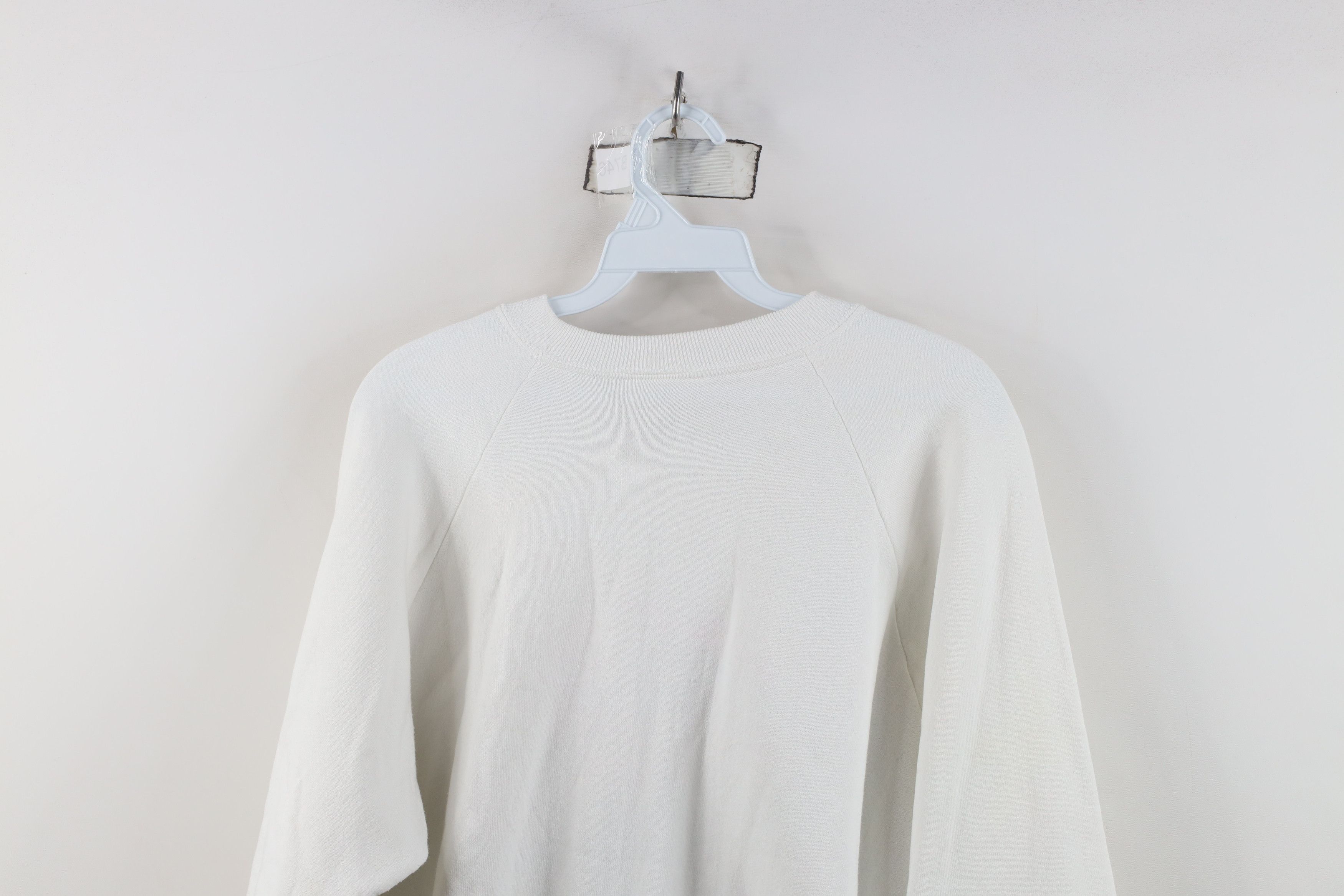 Vintage Vintage 90s Country Club High Fashion Sweatshirt White USA Size XL / US 12-14 / IT 48-50 - 15 Thumbnail