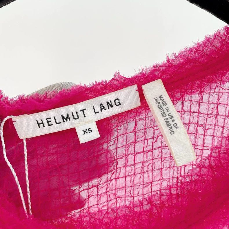 Helmut Lang HELMUT LANG Pink checkered sleeveless top Size XS / US 0-2 / IT 36-38 - 5 Thumbnail