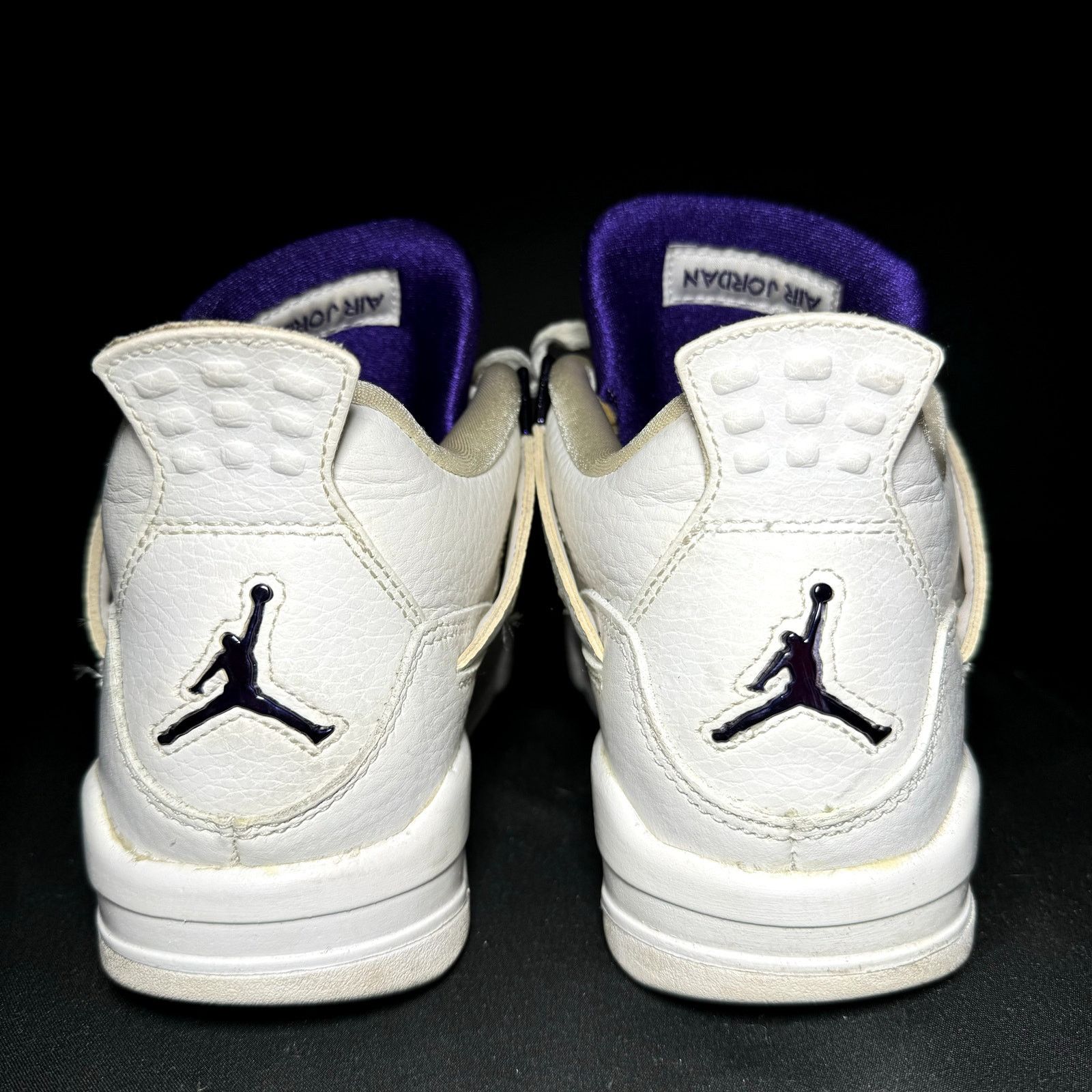 Jordan Brand × Nike Size 5 - Air Jordan 4 Retro GS Purple Metallic Men's Shoes Size US 5 / EU 37 - 5 Thumbnail