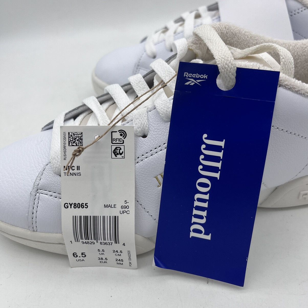 JJJJound × Reebok Reebok JJJJound x NPC 2 White Men’s 6.5 Women’s 8 Size US 8 / IT 38 - 8 Thumbnail