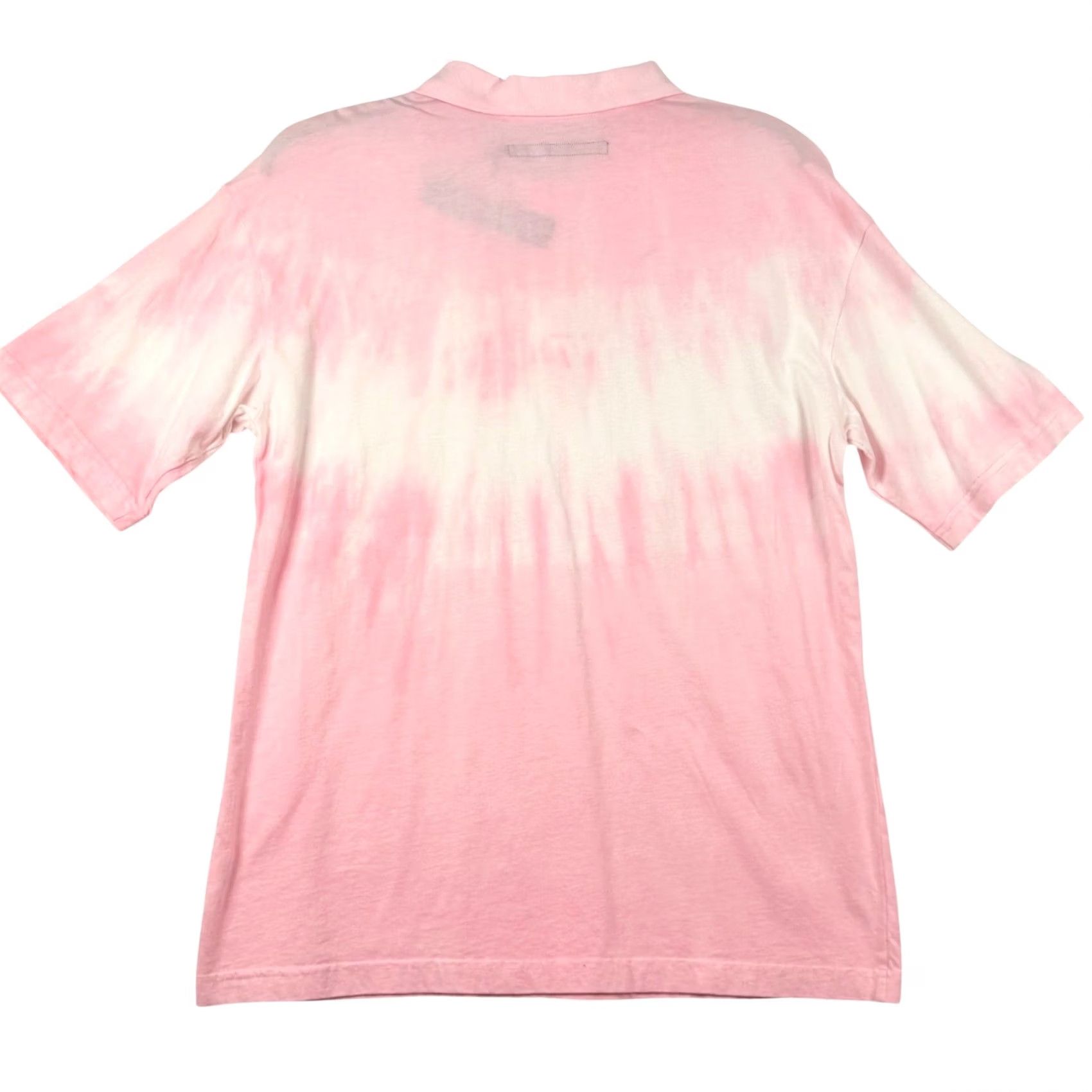 Vintage VINTAGE Edgar + Ash Polo Shirt Pink White Tie-Dye Batik Short Sleeve Mens Small SS Polo Shirt Pink Size US S / EU 44-46 / 1 - 2 Thumbnail