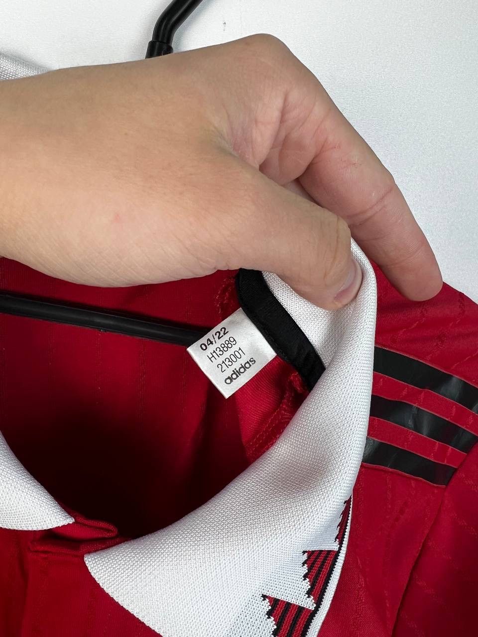 Vintage Manchester United Adidas Sancho #25 22/23 jersey home size L Size US L / EU 52-54 / 3 - 6 Thumbnail