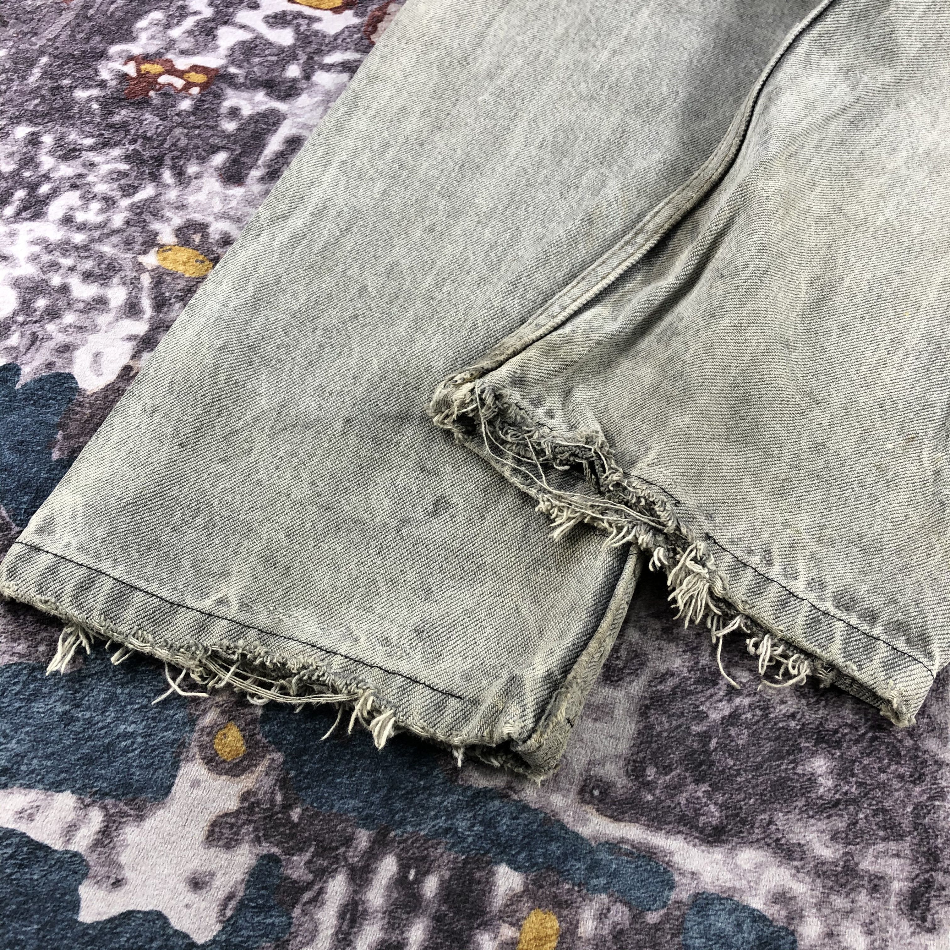 Levi's Vintage 90s Distress Levis 501 Jeans-JM2559 Size US 33 - 4 Thumbnail