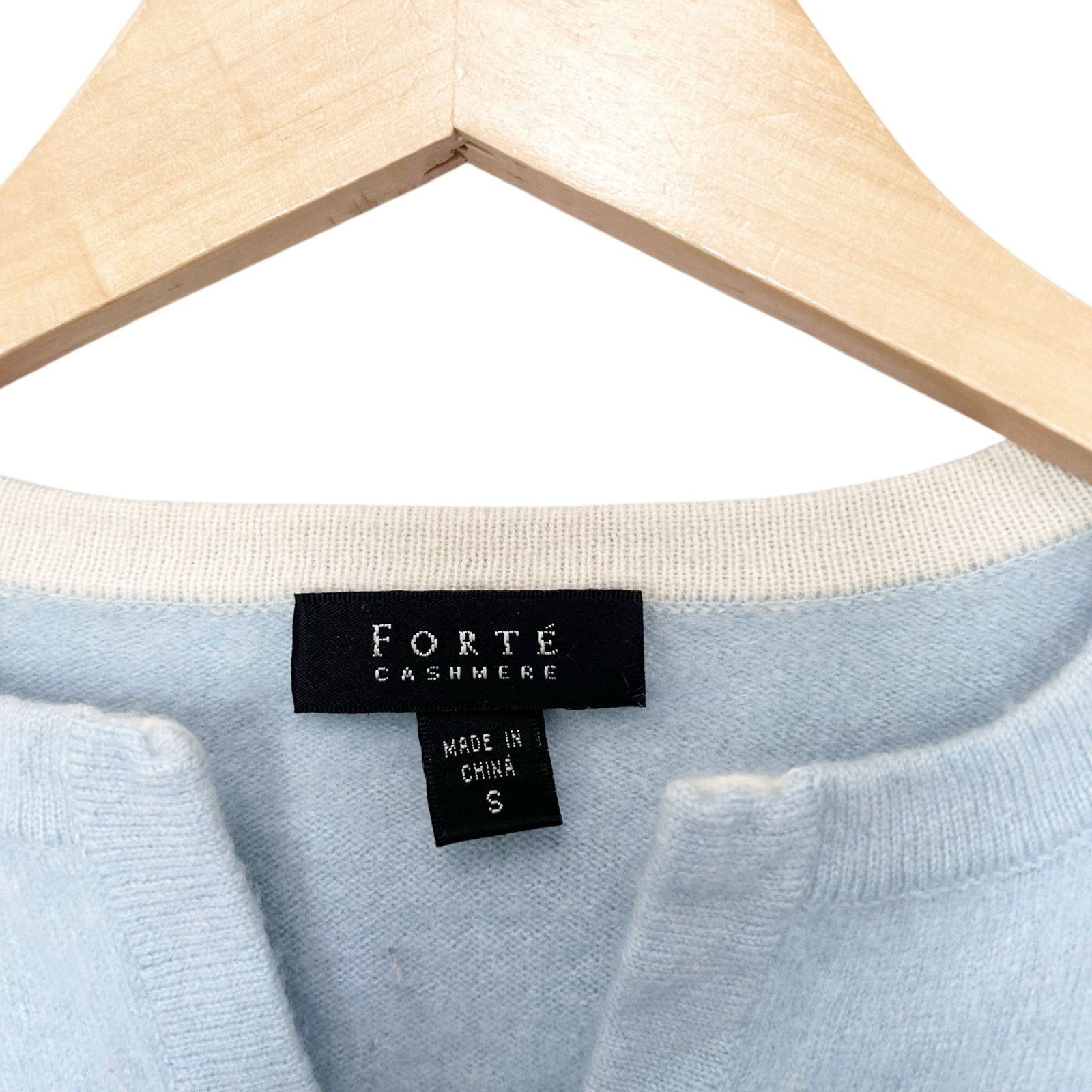 Other Forte Cashmere Light Blue Sweater Sz S Size S / US 4 / IT 40 - 3 Thumbnail