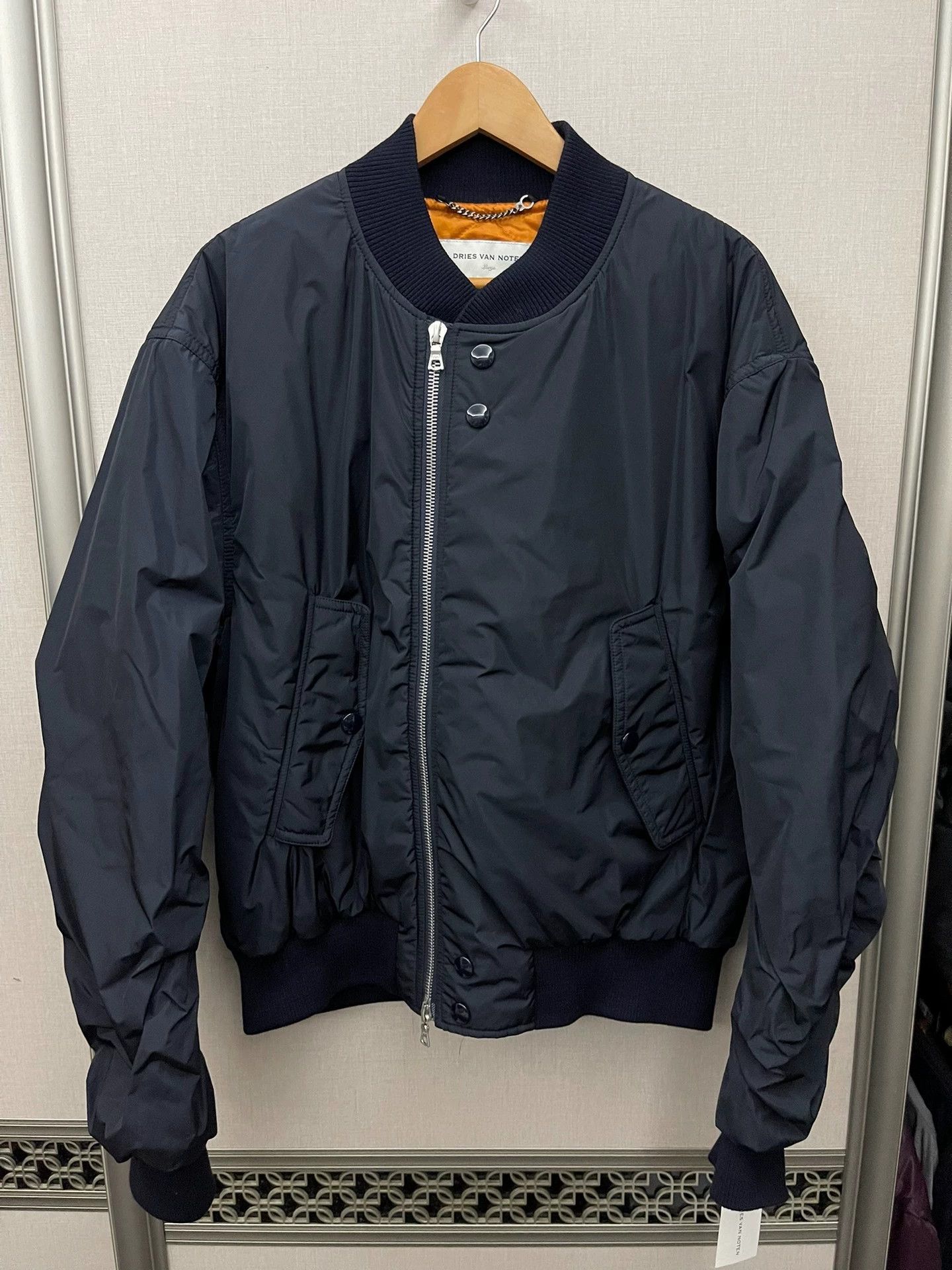 Dries Van Noten Dries Van Noten Quilted Zipped Bomber Jacket | Grailed