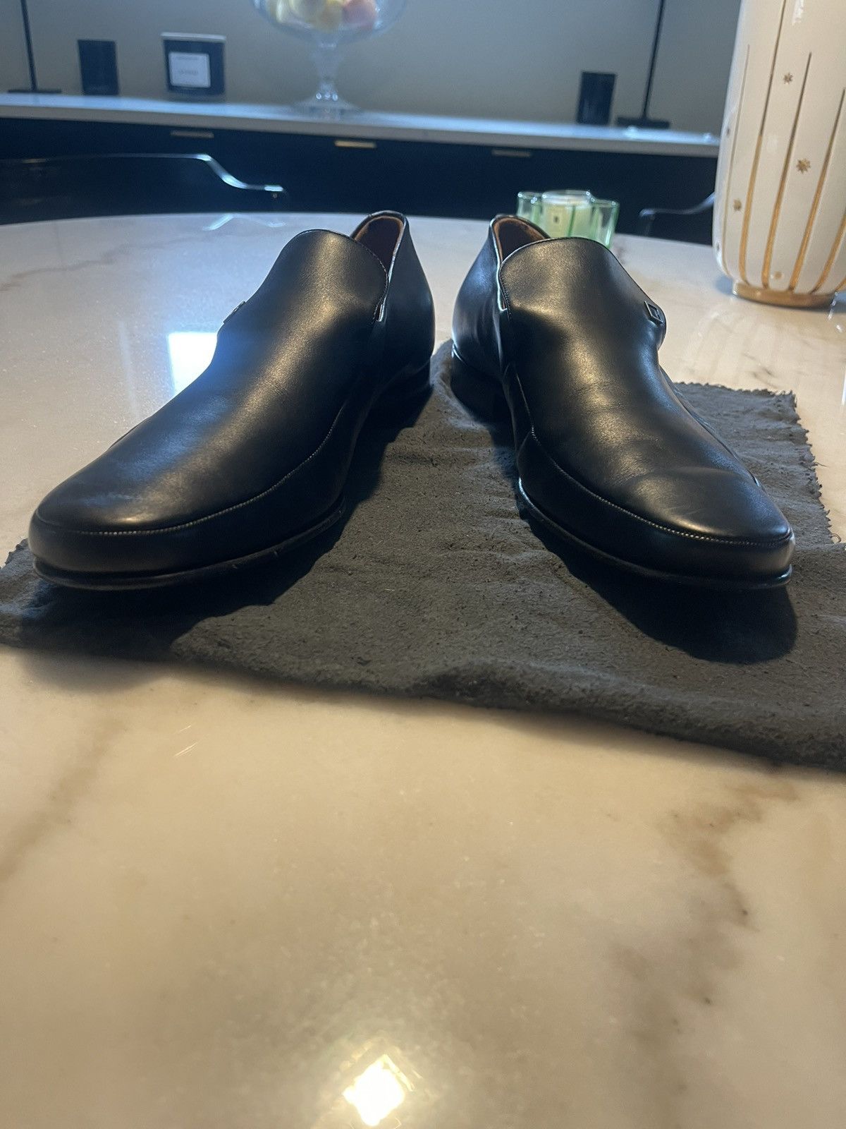 Bally Bally mens Havana black shoe 9 made in italy Size US 9 / EU 42 - 2 Thumbnail