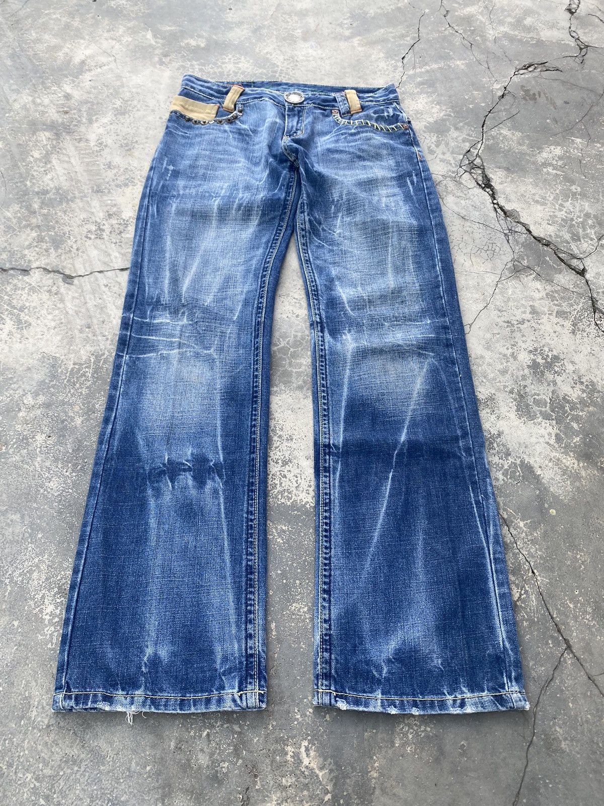 Japanese Brand Grunge Jeans Size US 32 / EU 48 - 5 Thumbnail
