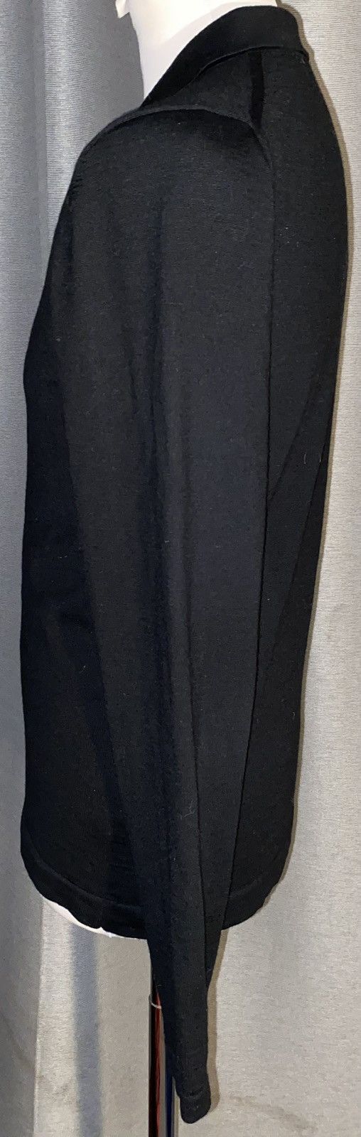 Burberry Burberry - Long Sleeve Polo Shirt - Black - Small Size US S / EU 44-46 / 1 - 10 Thumbnail