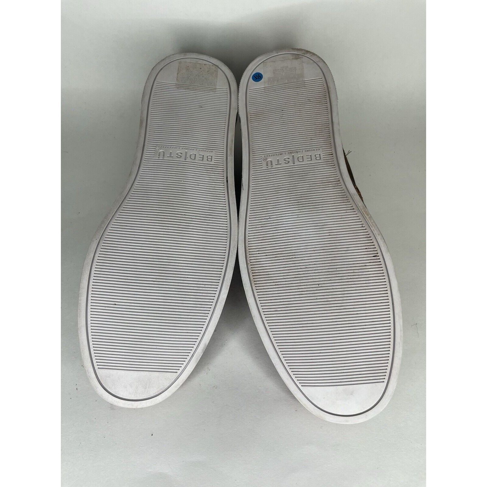 Bed Stu Bed Stu Green Canvas Brown Leather Casual Loafers Shoes Men Size US 13 / EU 46 - 8 Thumbnail