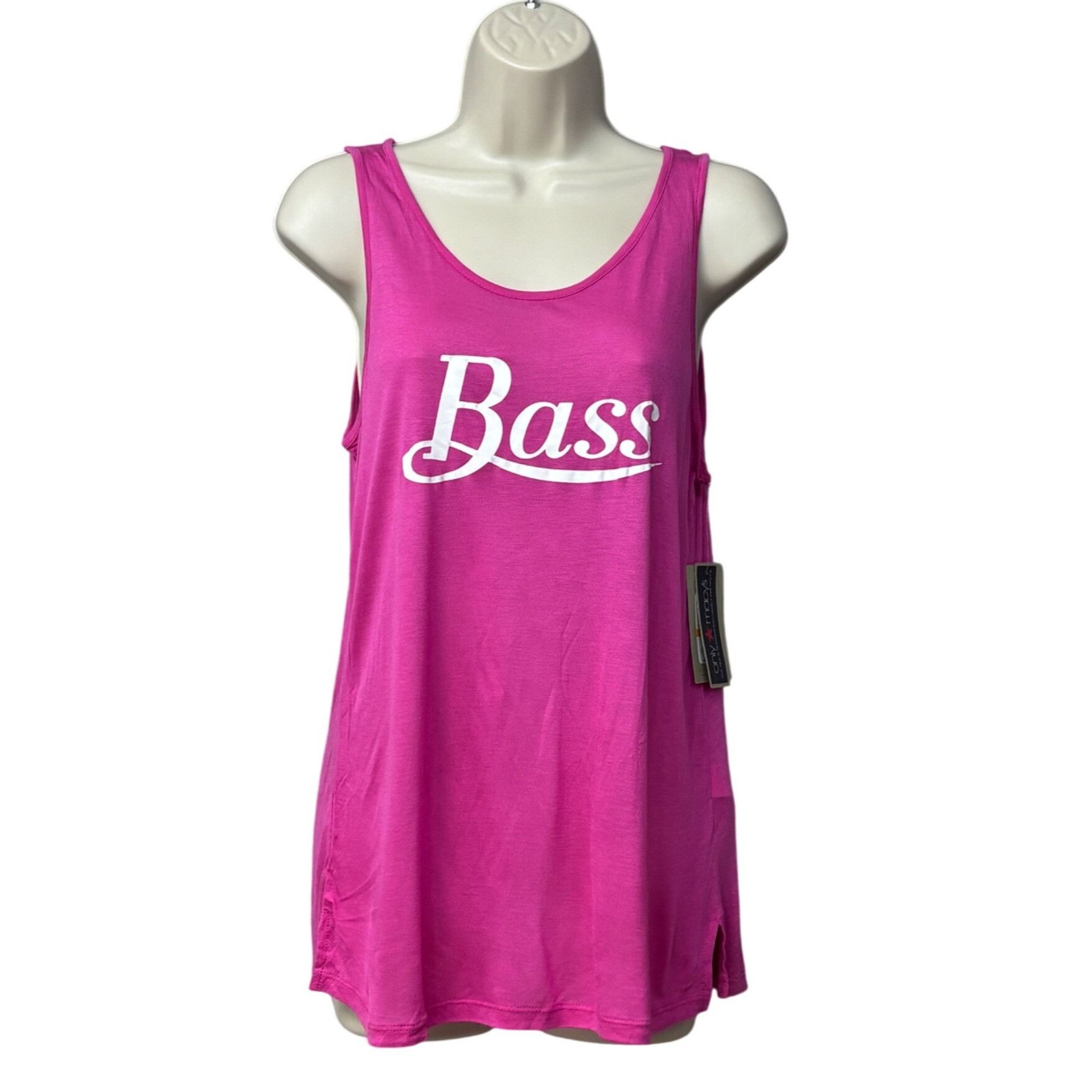 Other G.H. Bass & Co. Women's Logo Tank Top, Pink, Sz. M Size M / US 6-8 / IT 42-44 - 1 Thumbnail