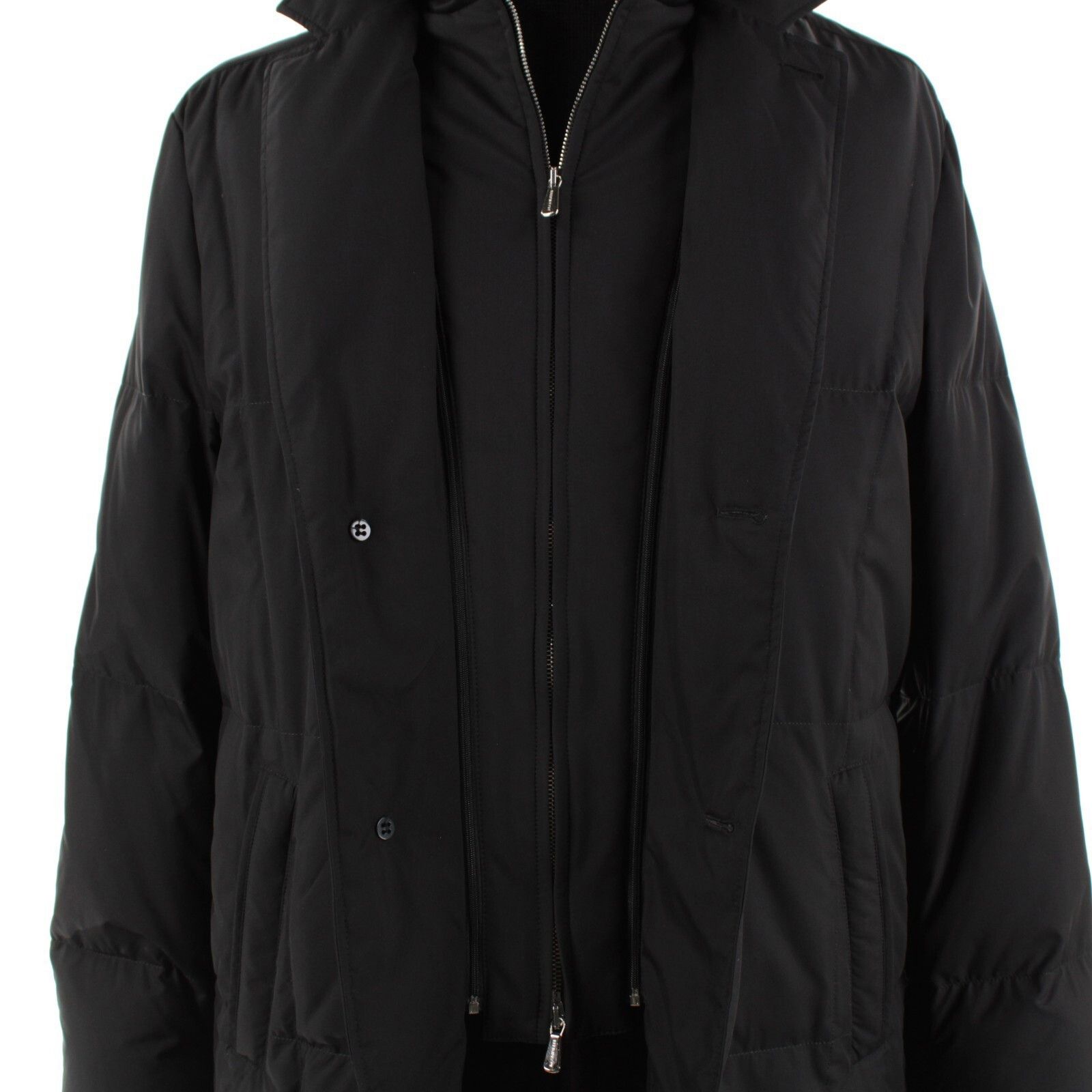 Other Mandelli Coat Size XL US In Black Silk Size US XL / EU 56 / 4 - 6 Thumbnail