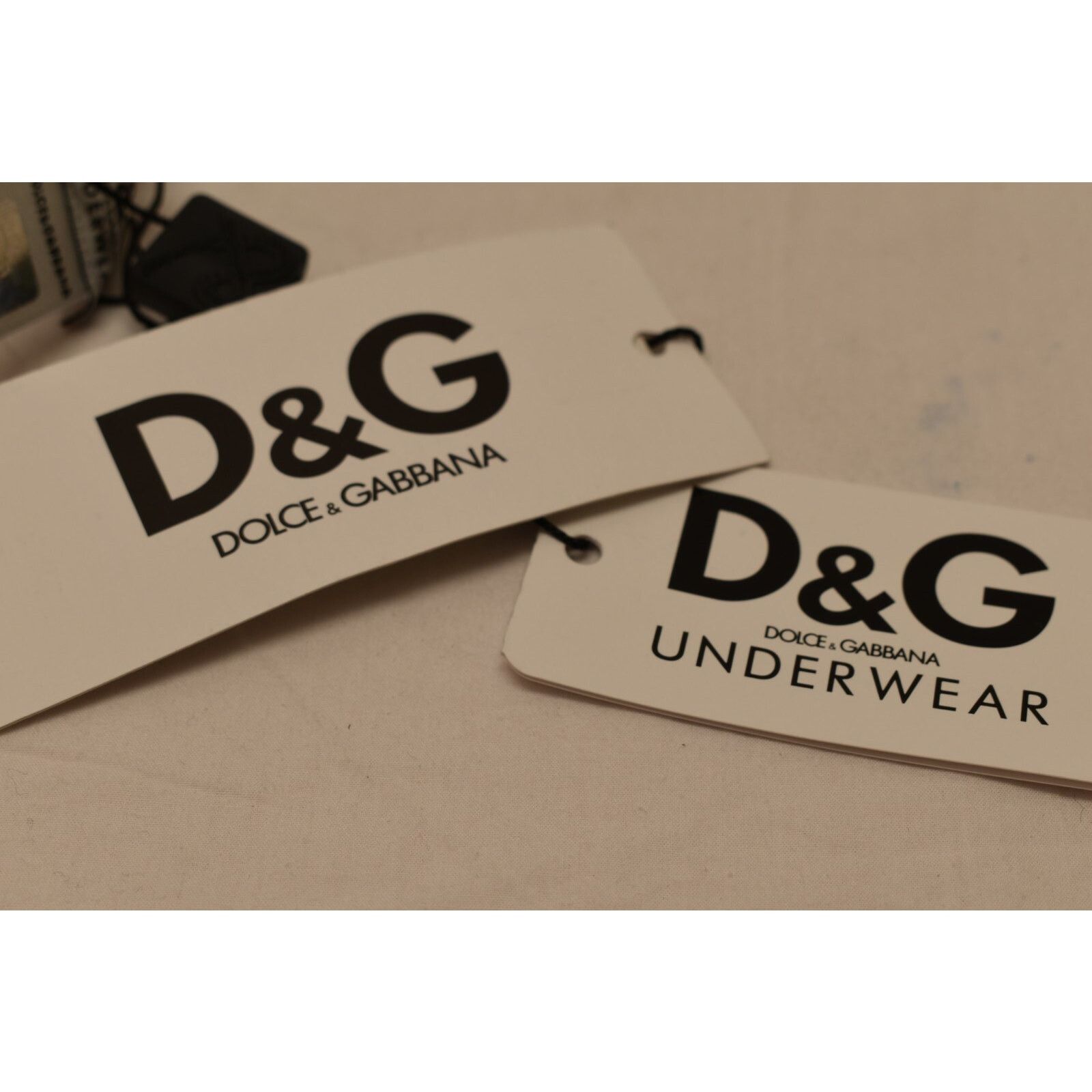 Dolce & Gabbana NWT DOLCE GABBANA BLACK LEOPARD ROSE BOW LOGO UNDERWEAR M Size ONE SIZE - 9 Thumbnail