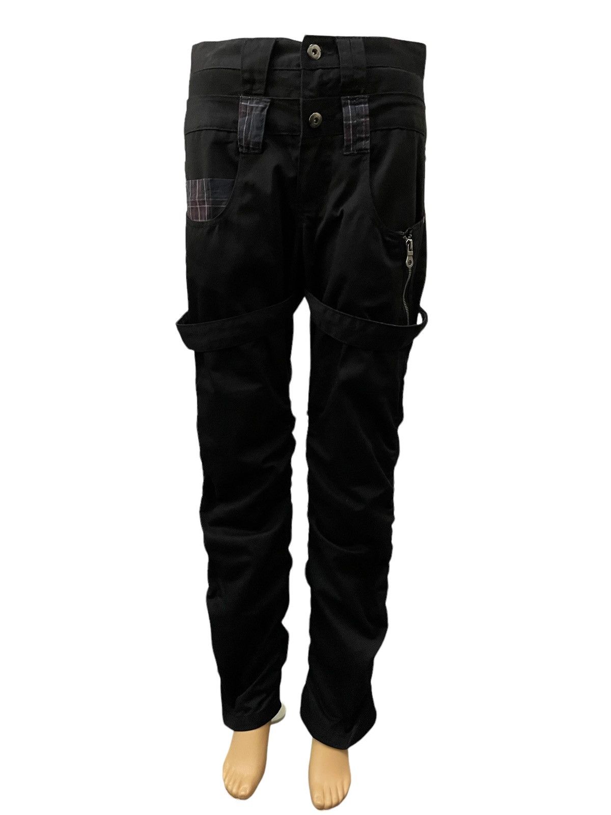 Designer × Japanese Brand × Junya Watanabe Issey Miyake Yohji Style Bondage Tornado Stack Pant Size US 30 / EU 46 - 3 Thumbnail
