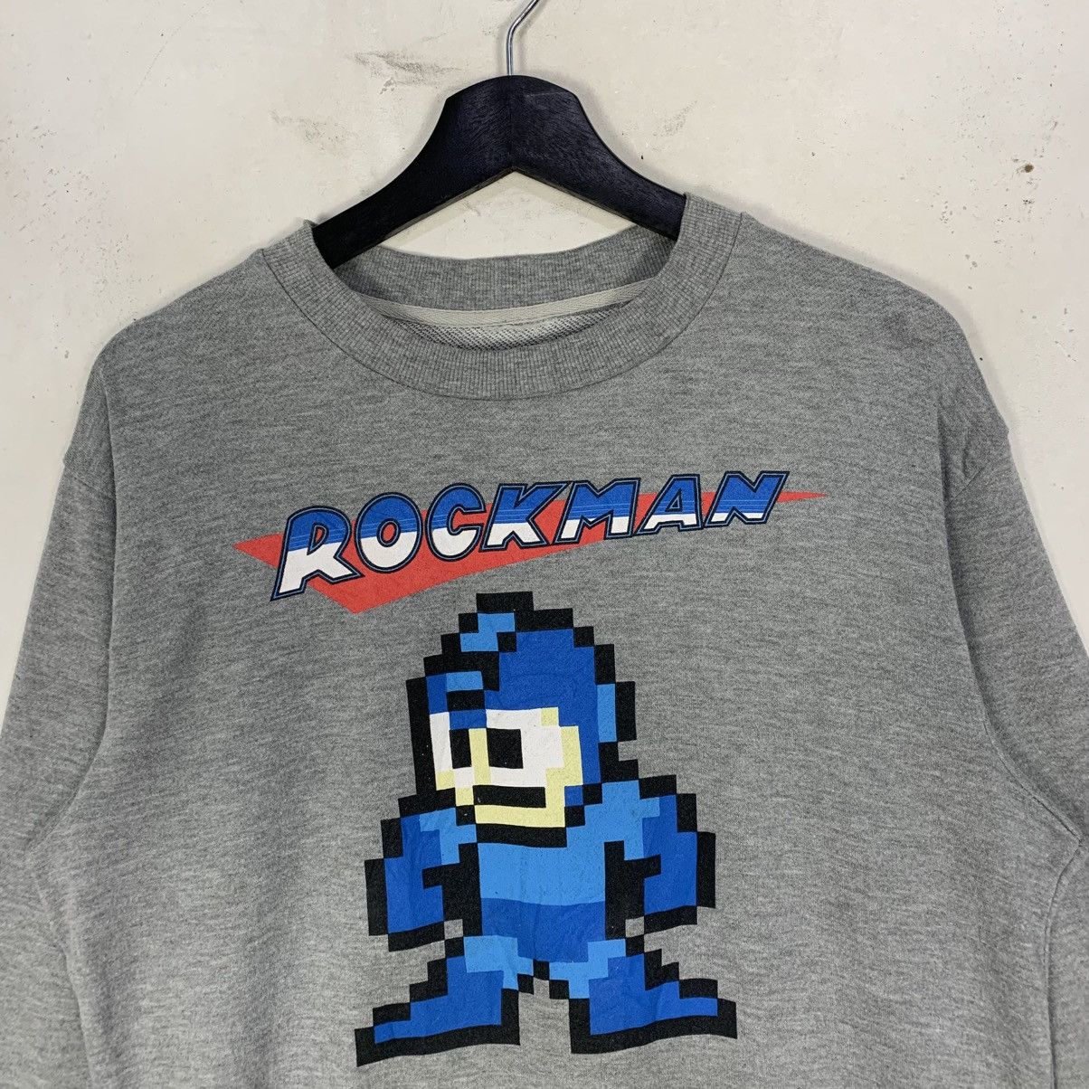 Japanese Brand Vintage Rockman Capcom Video Game JapaneseBrand Sweatshirt Size US M / EU 48-50 / 2 - 2 Thumbnail