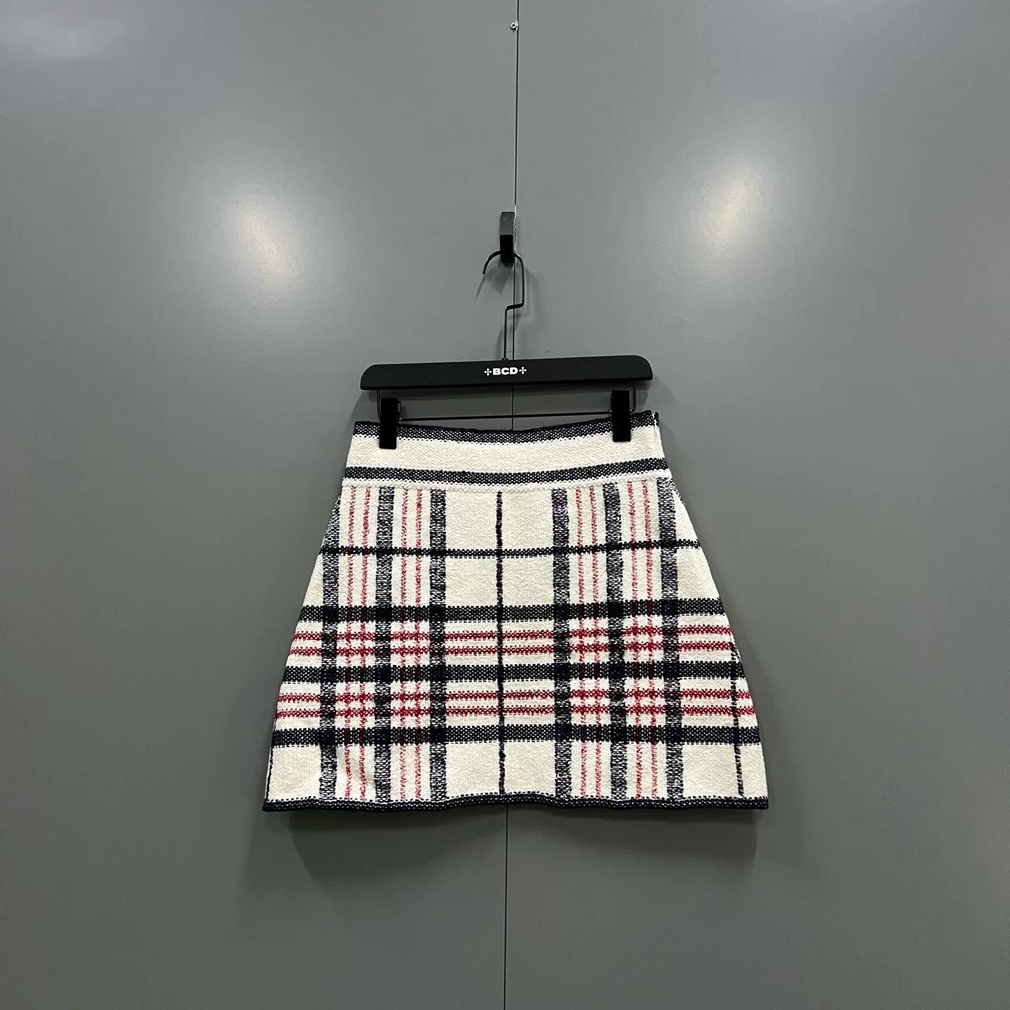 Dior christian dior plaid a-line skirt Size 42" / US 20 - 1 Thumbnail