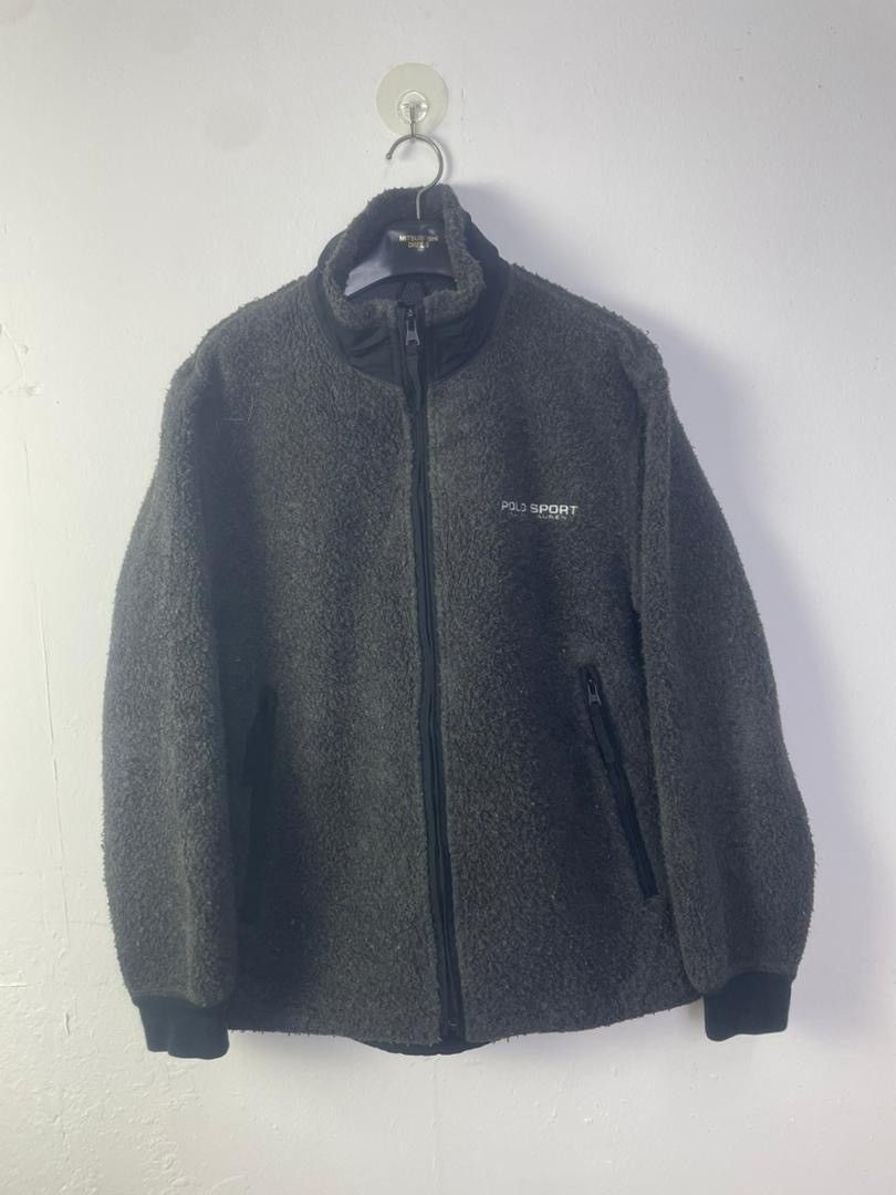 Polo Ralph Lauren × Vintage Polo Sport Ralph Lauren Fleece Jacket Size US M / EU 48-50 / 2 - 1 Thumbnail