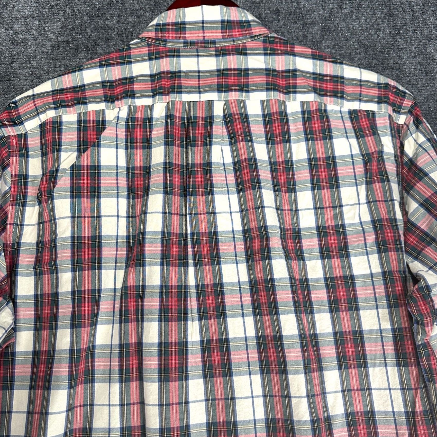J.Crew VINTAGE J. CREW Shirt Mens M Classic Secret Wash Pocket Button Down Plaid Home Size US M / EU 48-50 / 2 - 7 Thumbnail