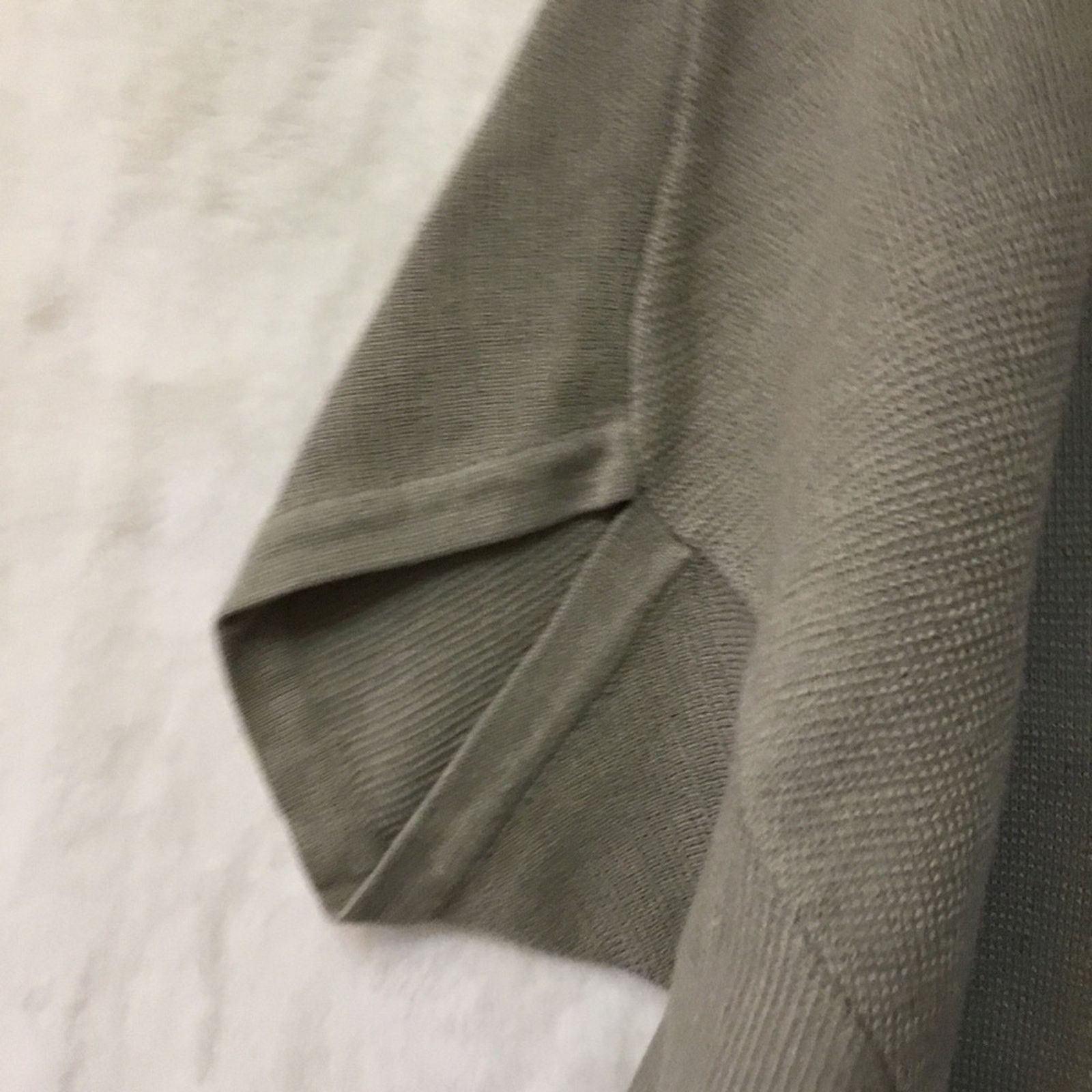 Other OZOC Gray Textured Knit Top Size S / US 4 / IT 40 - 3 Thumbnail