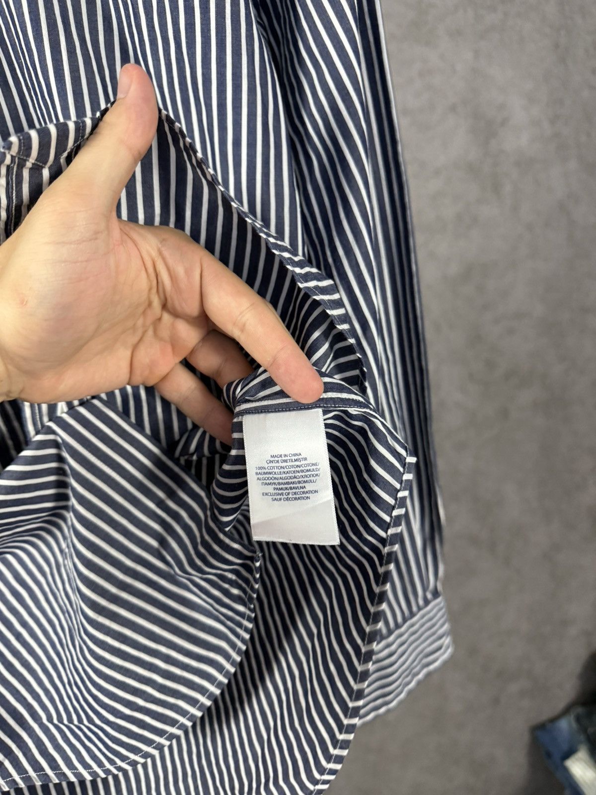 Polo Ralph Lauren Polo Ralph Lauren designer logo striped shirt Size US S / EU 44-46 / 1 - 5 Thumbnail