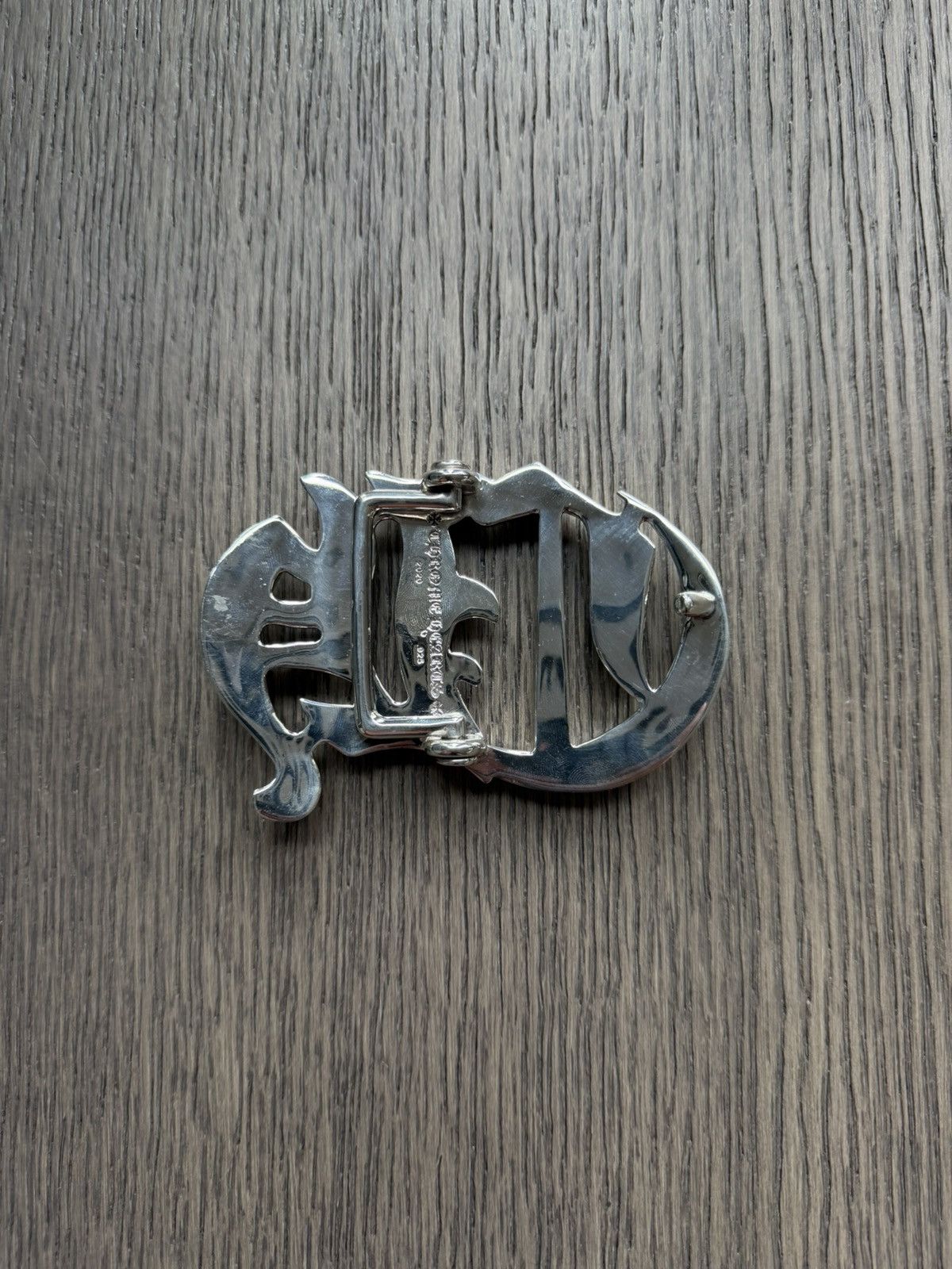 Chrome Hearts Chrome Hearts CH Logo Silver Belt Buckle Size ONE SIZE - 3 Thumbnail