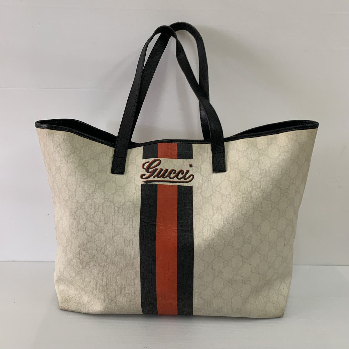 Gucci Gucci Monogram White Tote Bag Size ONE SIZE - 1 Thumbnail