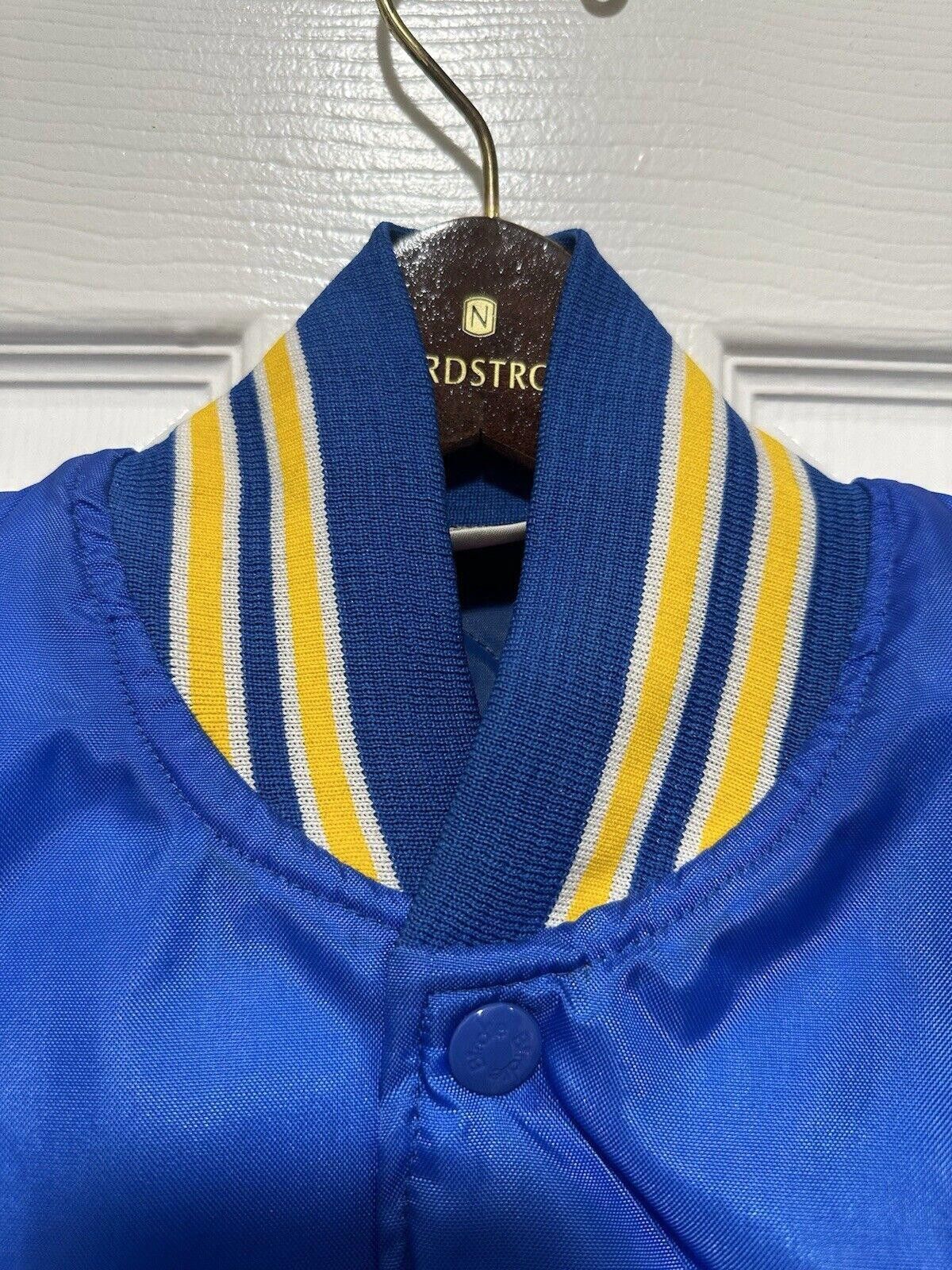 Other Vintage Satin Bomber Jacket Men's Medium Blue Varsity Size US M / EU 48-50 / 2 - 5 Thumbnail