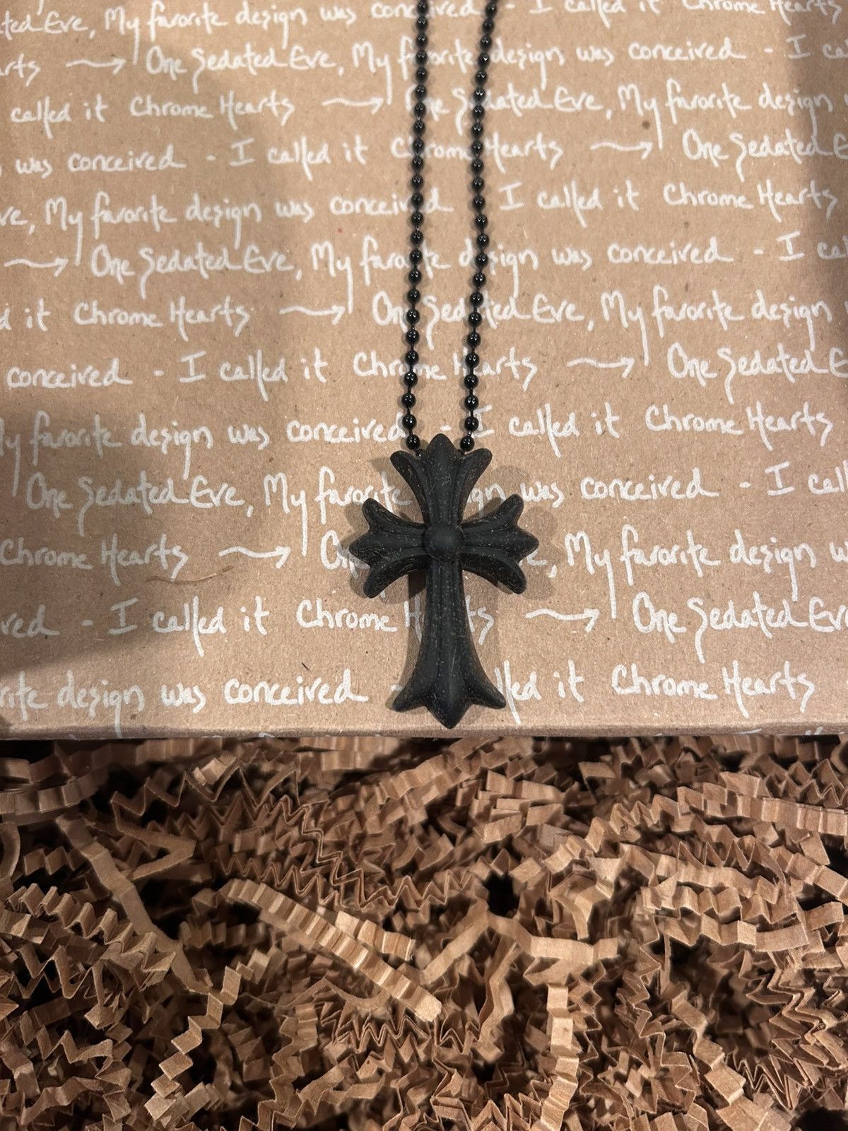 Chrome Hearts Silichrome Necklace Size ONE SIZE - 2 Thumbnail