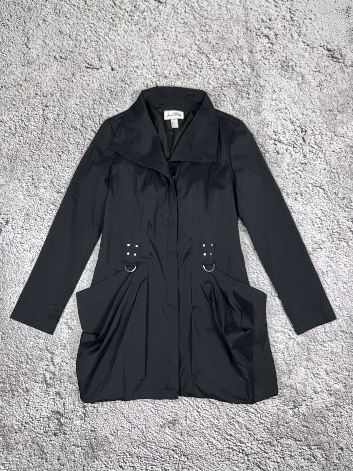 Joseph Ribkoff Vintage Joseph Ribkoff AvantGarde gothic trench coat Size M / US 6-8 / IT 42-44 - 1 Thumbnail