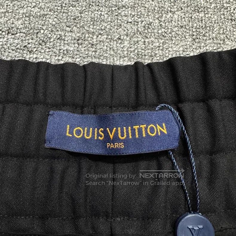 Louis Vuitton Louis Vuitton Solid Elastic Waist Shorts Size US 38 / EU 54 - 2 Thumbnail
