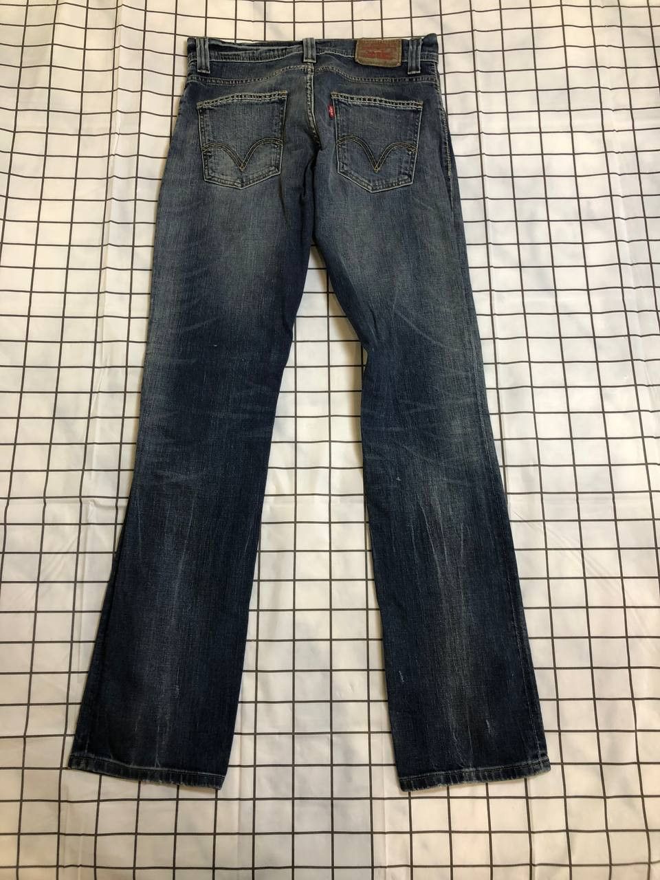 Levi's Levi's 550 Jeans Relaxed Bootcut Denim Tall Stretch Med Blue Size US 32 / EU 48 - 21 Thumbnail