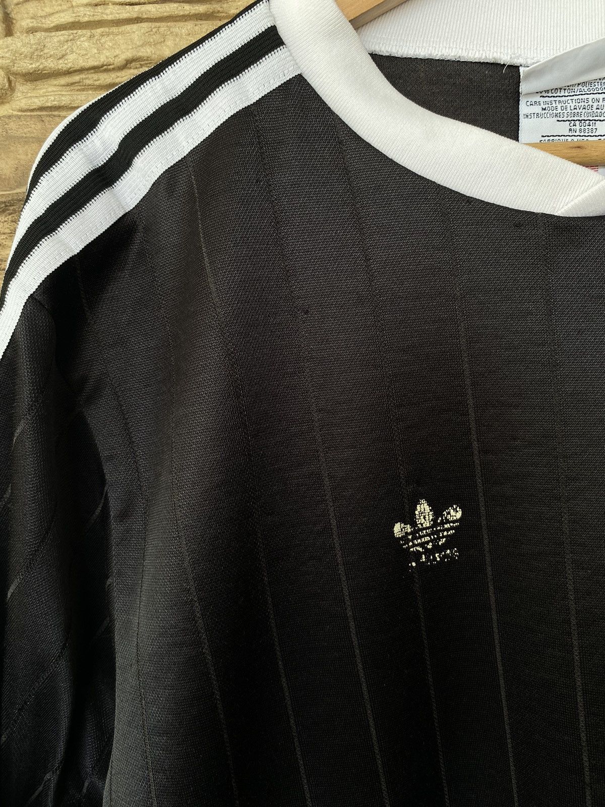 Vintage Rare Vintage 90s Adidas Long Sleeve Jersey Size US L / EU 52-54 / 3 - 14 Thumbnail