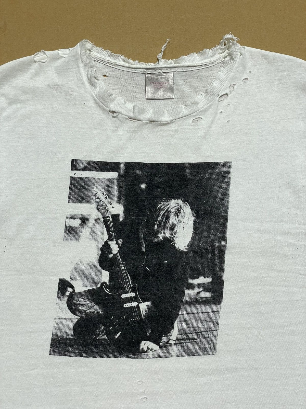 Nirvana Vintage 90s Nirvana Kurt Cobain Photo Tee Size US M / EU 48-50 / 2 - 5 Thumbnail
