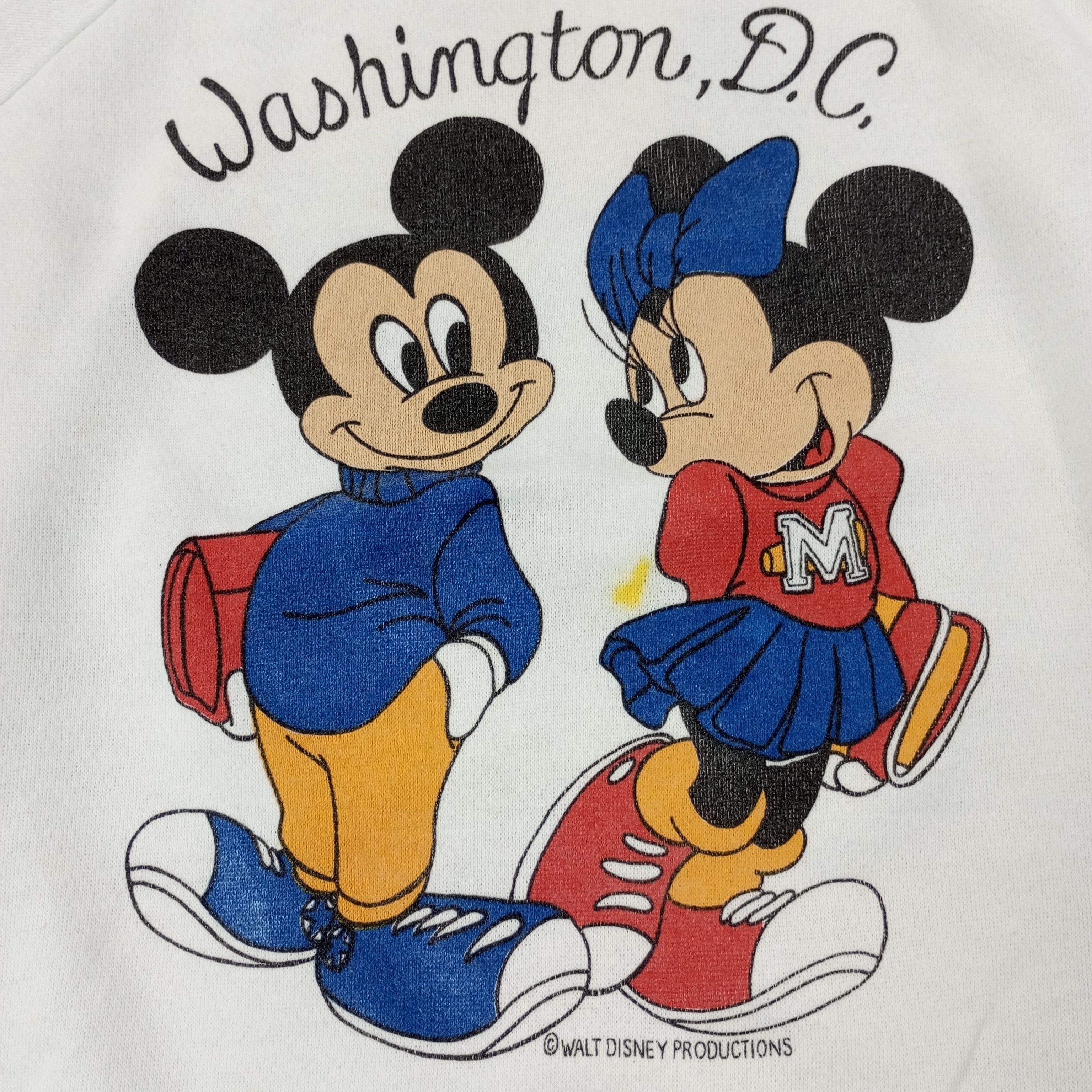 Mickey Mouse Disney Mickey Mouse Washington DC Sweatshirt c243n3 Size US M / EU 48-50 / 2 - 2 Thumbnail
