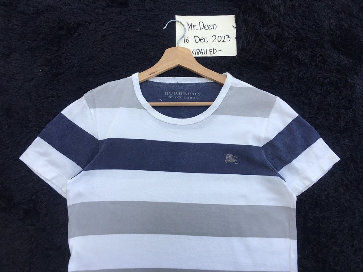 Burberry Rare Vintage Burberry Stripes Tshirt Size US M / EU 48-50 / 2 - 5 Thumbnail