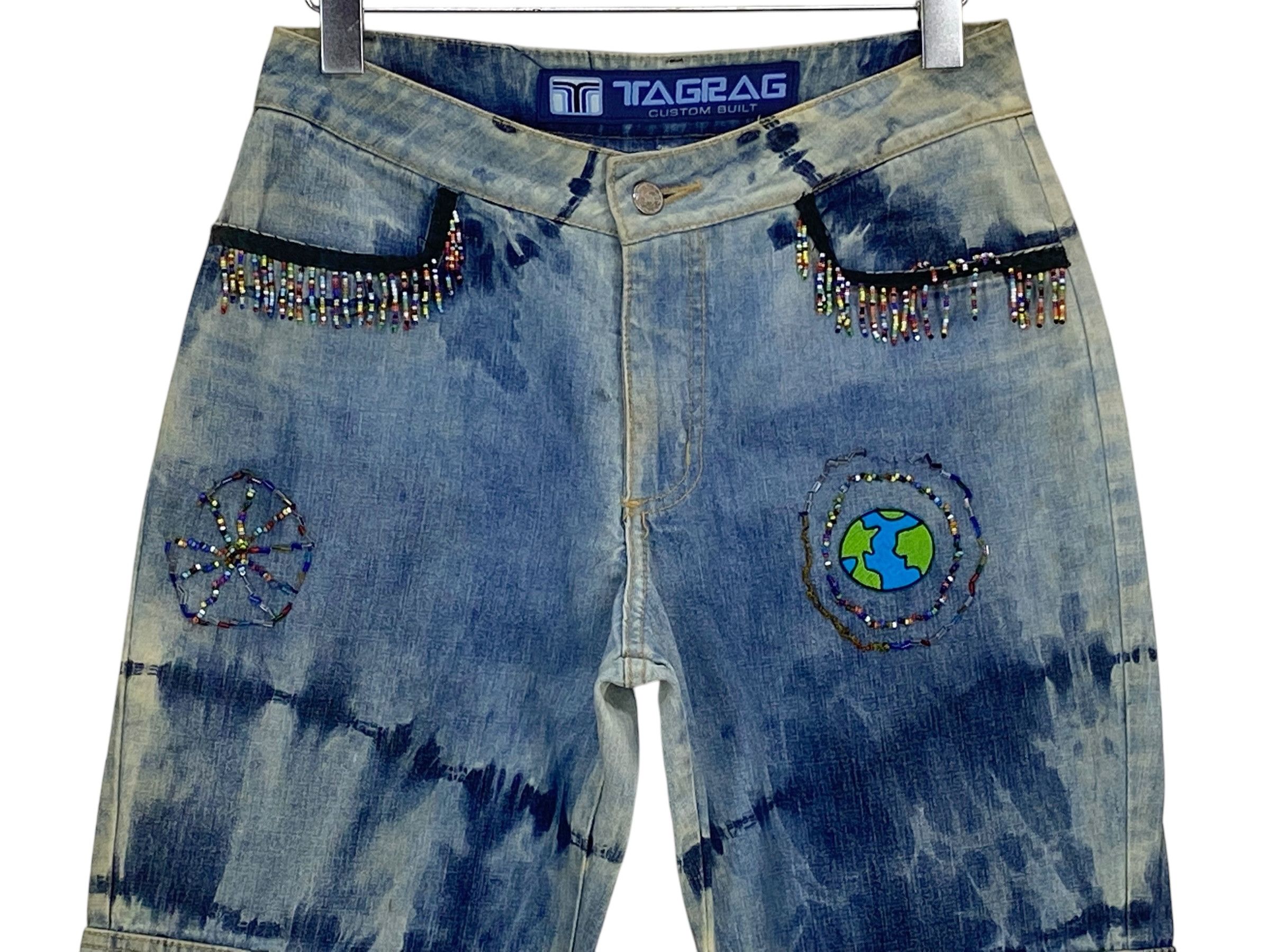Japanese Brand Vintage Tagrag Savannah Cup 2001 Jeans Made in USA Size US 28 / EU 44 - 3 Thumbnail