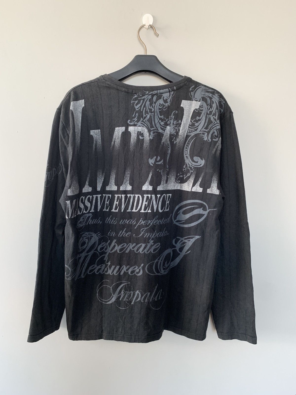 Hysteric Glamour × Japanese Brand × KMRii IMPALA LONG SLEEVE T-SHIRT POEM IF SIX STYLE Size US M / EU 48-50 / 2 - 7 Thumbnail