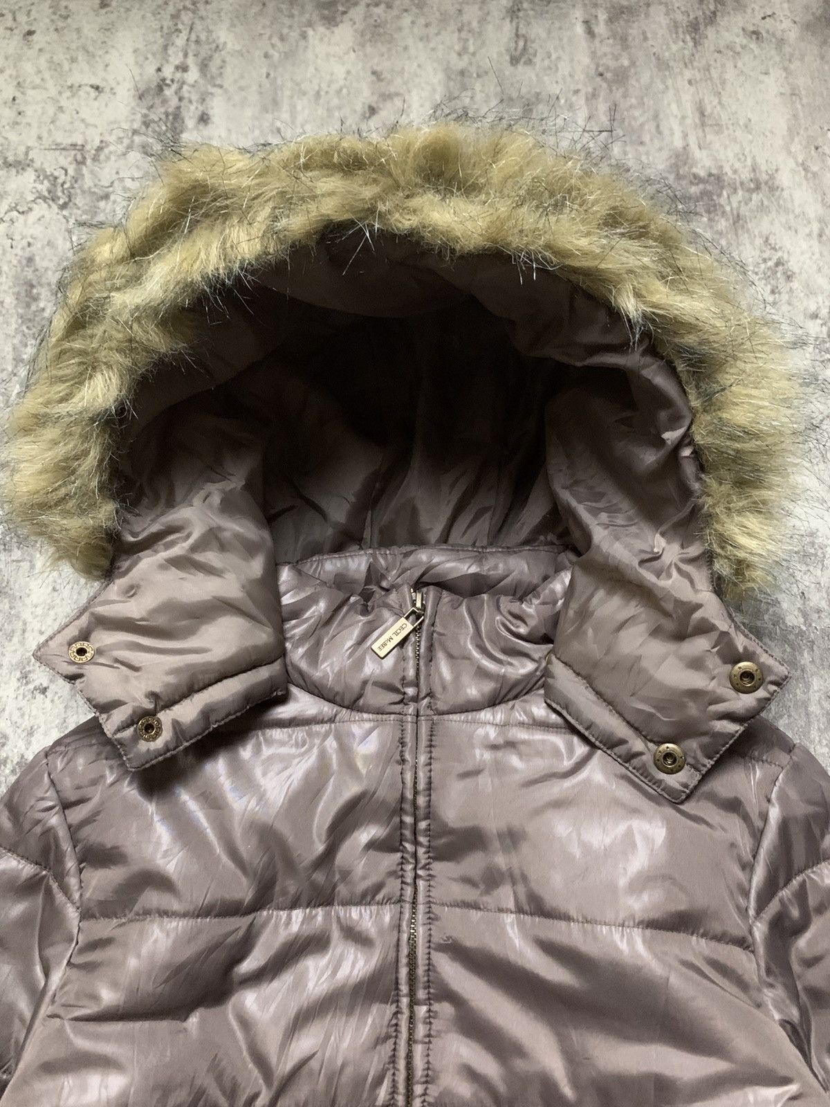 If Six Was Nine × Japanese Brand × Le Grande Bleu (L.G.B.) Japanese Cecil McBee Puffer Fur Jacket ifsix lgb style Size US S / EU 44-46 / 1 - 4 Thumbnail