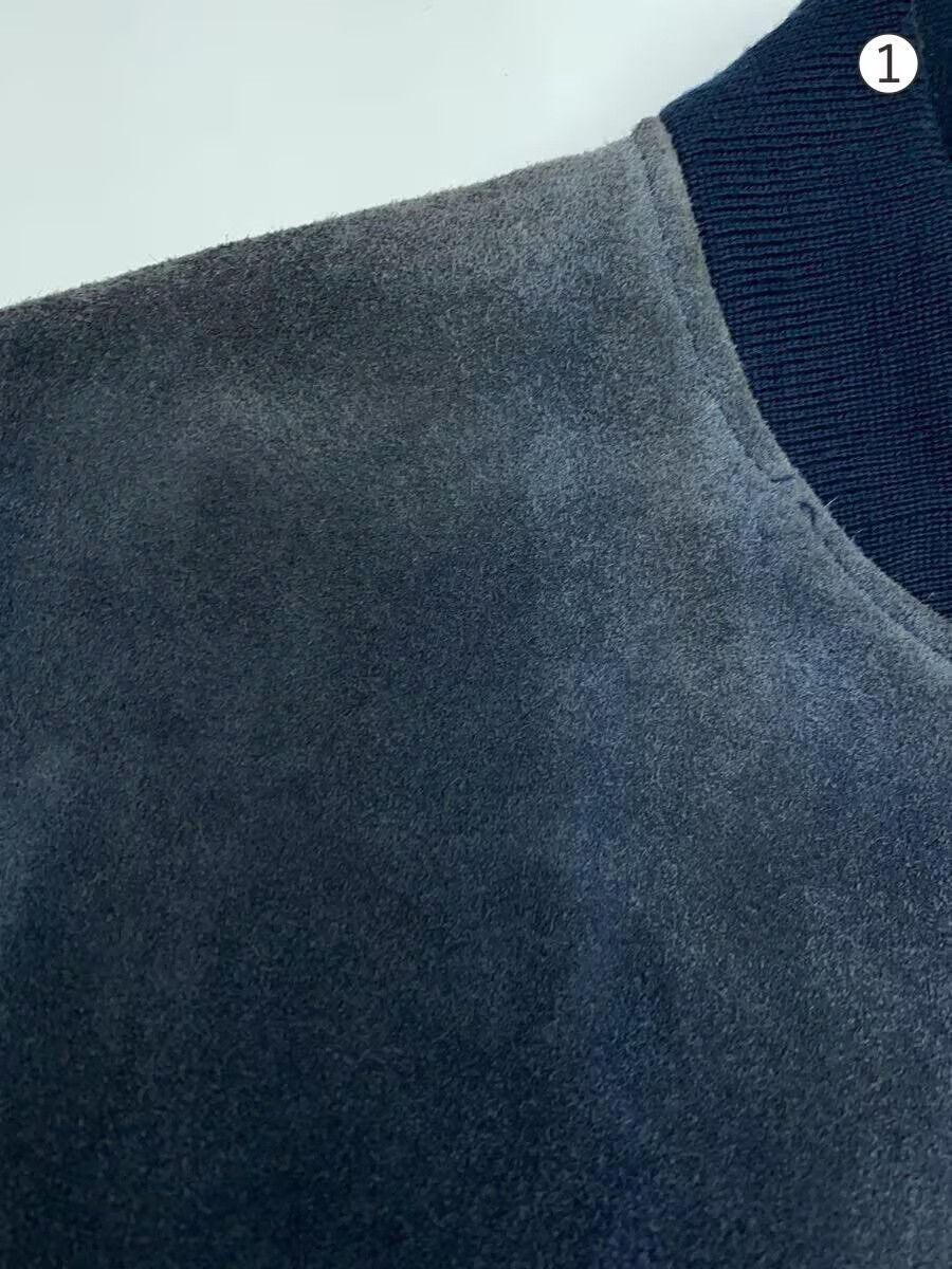 Avirex Avirex Suede Flight Jacket Navy Size US S / EU 44-46 / 1 - 6 Thumbnail