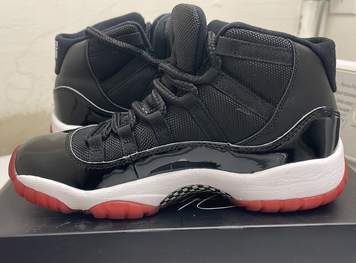Jordan Brand Air Jordan 11 Retro GS 'Bred' 2019 US Youth’s Size 4.5 Size US 4.5 / IT 34.5 - 10 Thumbnail