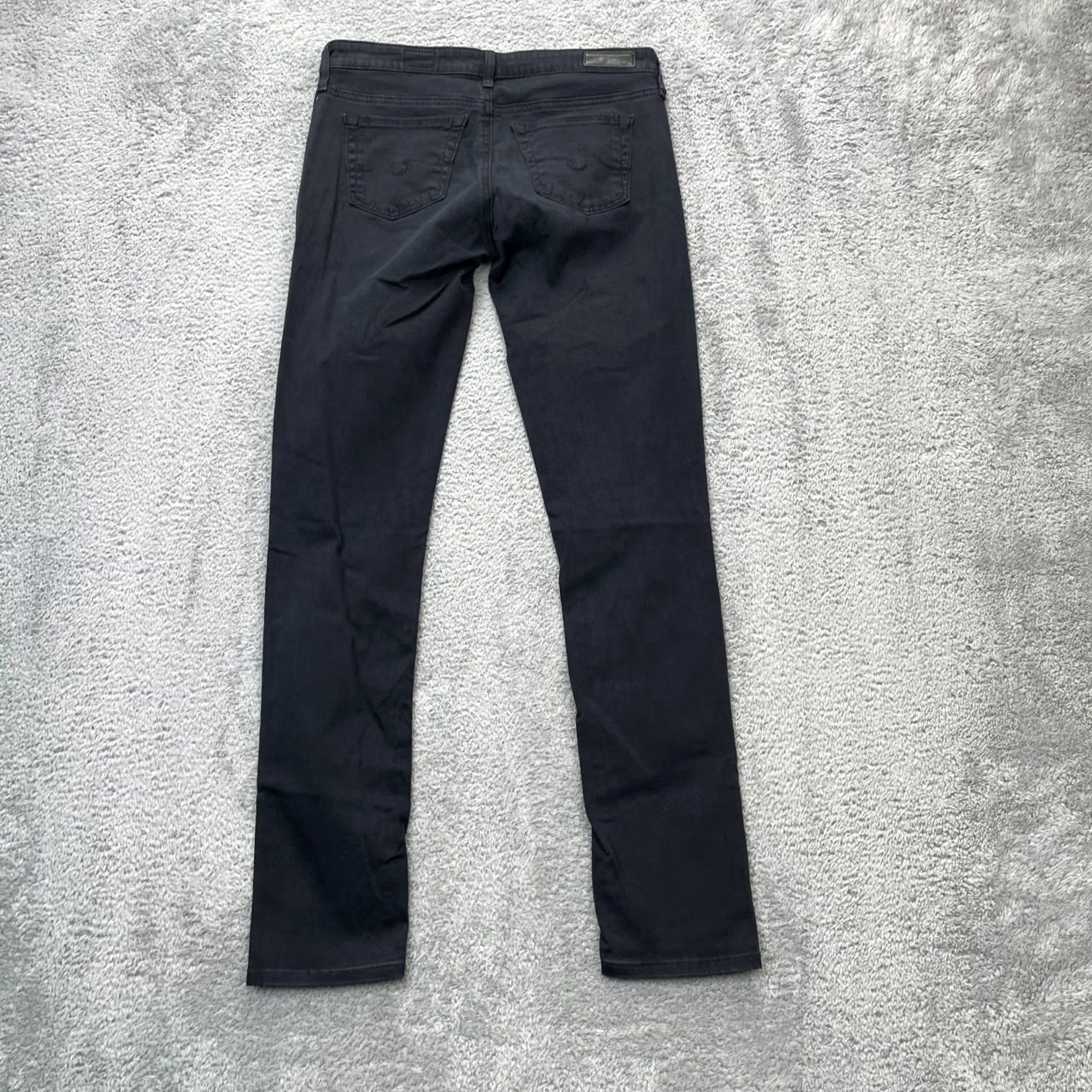 Denime AG Adriano Goldschmied Jeans Womens 25R Blue Skinny Denim Cotton Dark Wash City USA 5-Pocket Mens? Womens Size 42" / US 20 - 2 Thumbnail