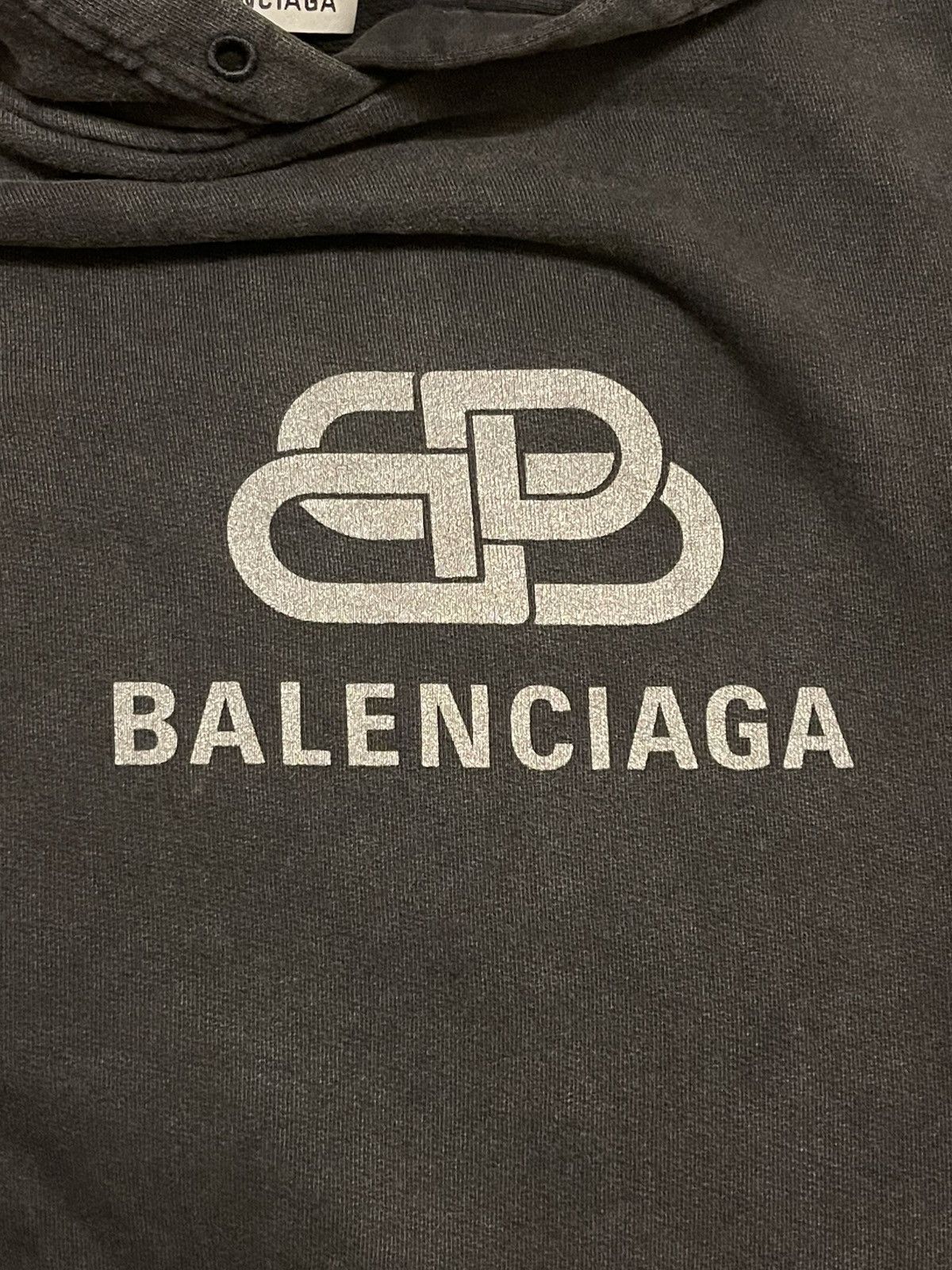 Balenciaga Balenciaga Glitter Hoodie Size US M / EU 48-50 / 2 - 8 Thumbnail