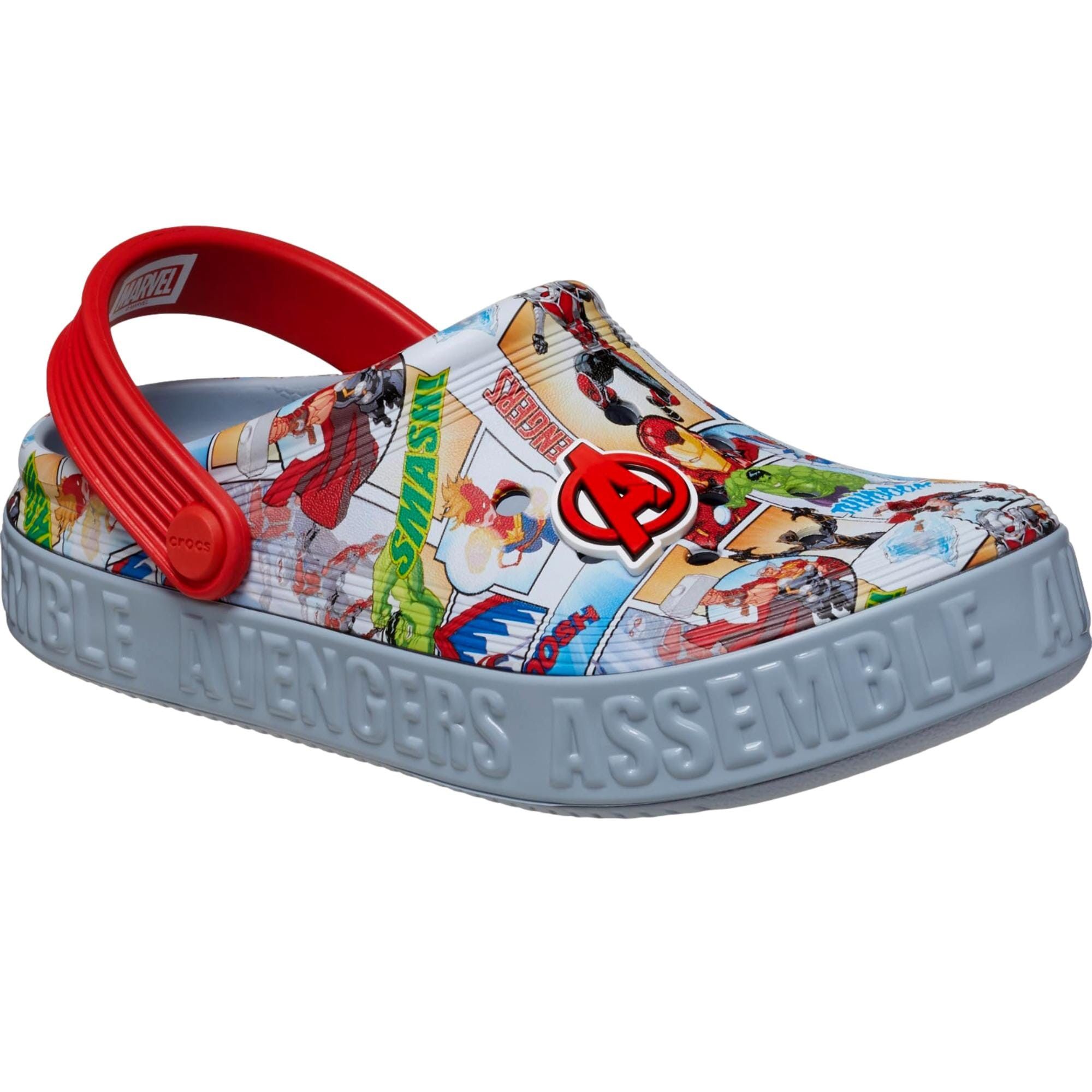 Crocs Avengers Off Court Clogs Blue Grey 209943-0ID Size US 5 / EU 37 - 1 Thumbnail