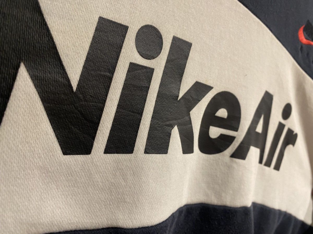 Nike Nike Air Big Logo Crewneck Streetwear Size US XXL / EU 58 / 5 - 4 Thumbnail