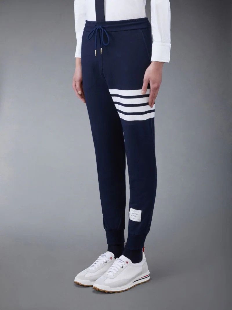 Thom Browne Thom Browne - Classic Loopback 4 Bar Sweatpants Size US 38 / EU 54 - 18 Thumbnail
