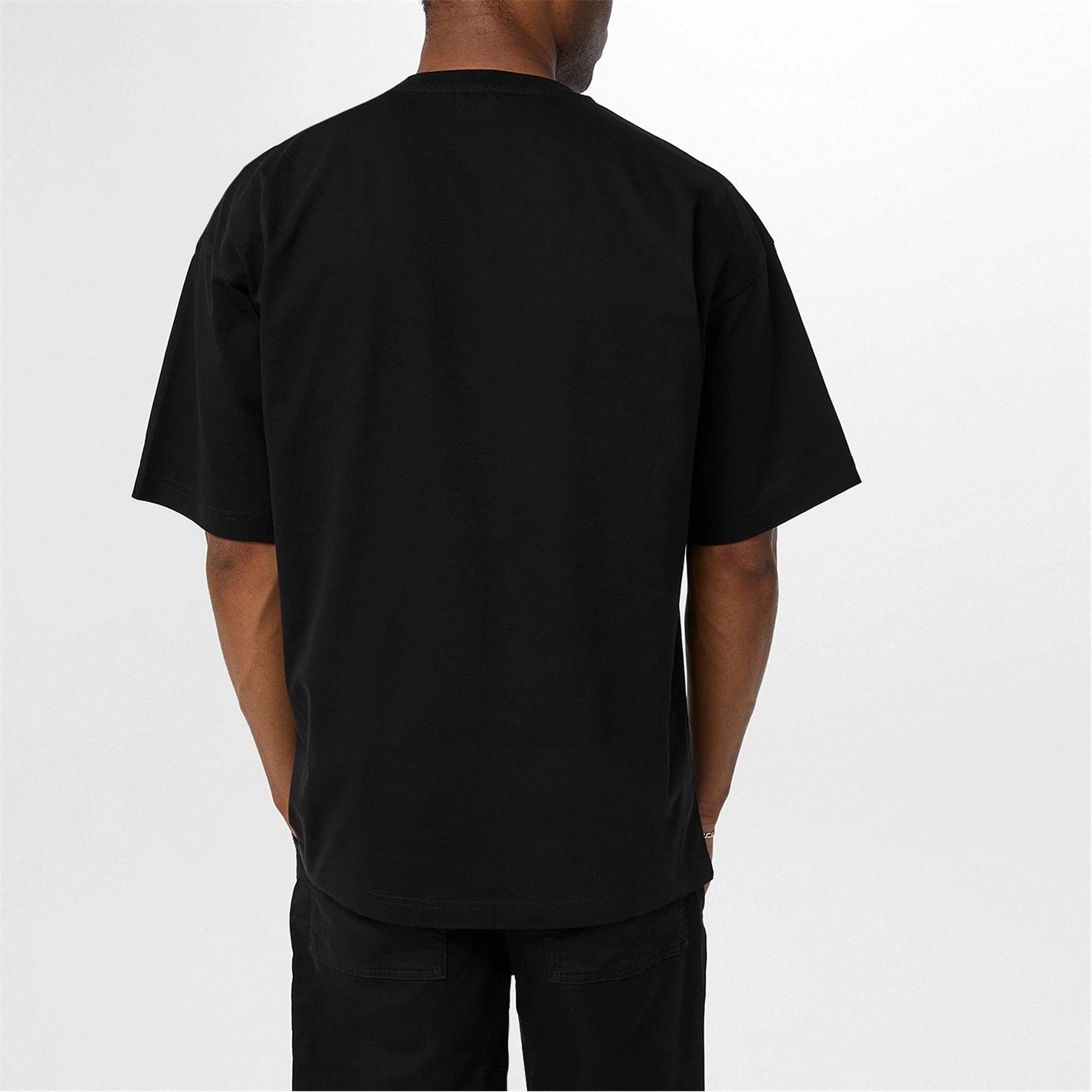 Diesel o1mle1025 T-Nabel T-Shirt in Black Size US XXL / EU 58 / 5 - 3 Thumbnail