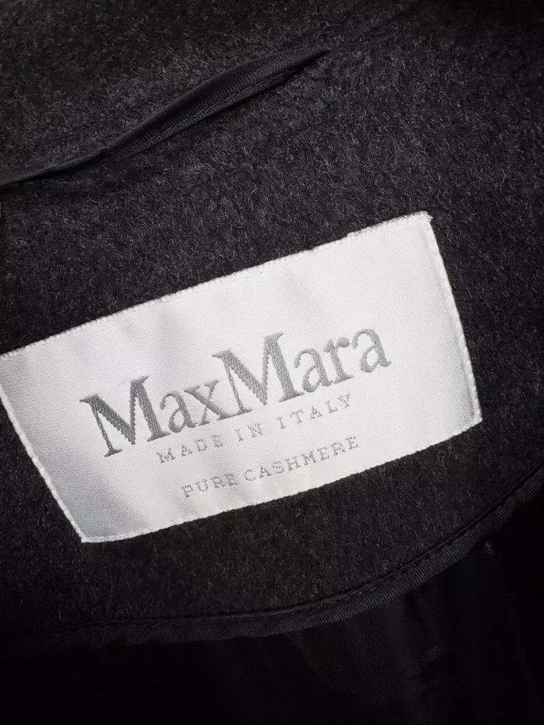 Max Mara Max Mara Grey cashmere coat Size M / US 6-8 / IT 42-44 - 2 Thumbnail