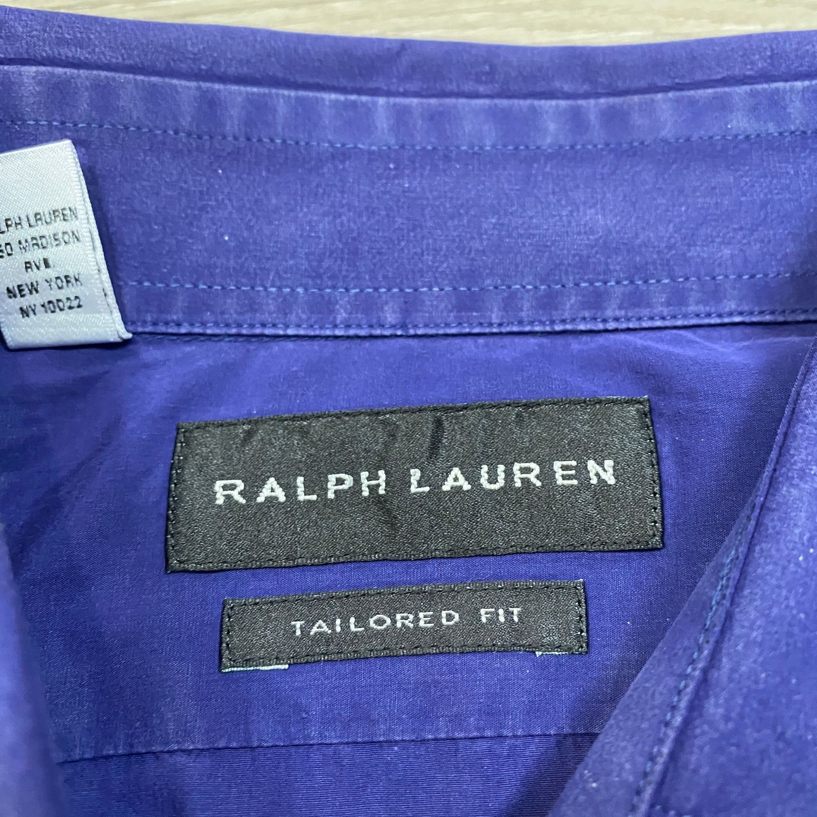 Ralph Lauren Ralph Lauren Black Label Tailored Fit Button Shirt 16 Italy Size US L / EU 52-54 / 3 - 4 Thumbnail