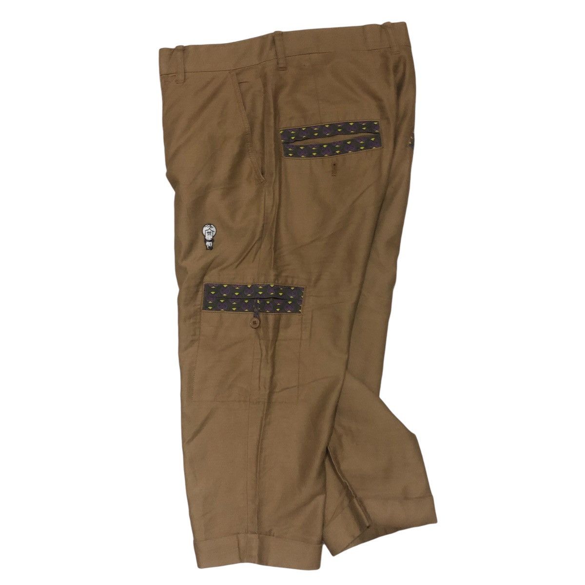 image of Three Tribes Ne-Net Issey Miyake Pants in Brown, Women's (Size 29)