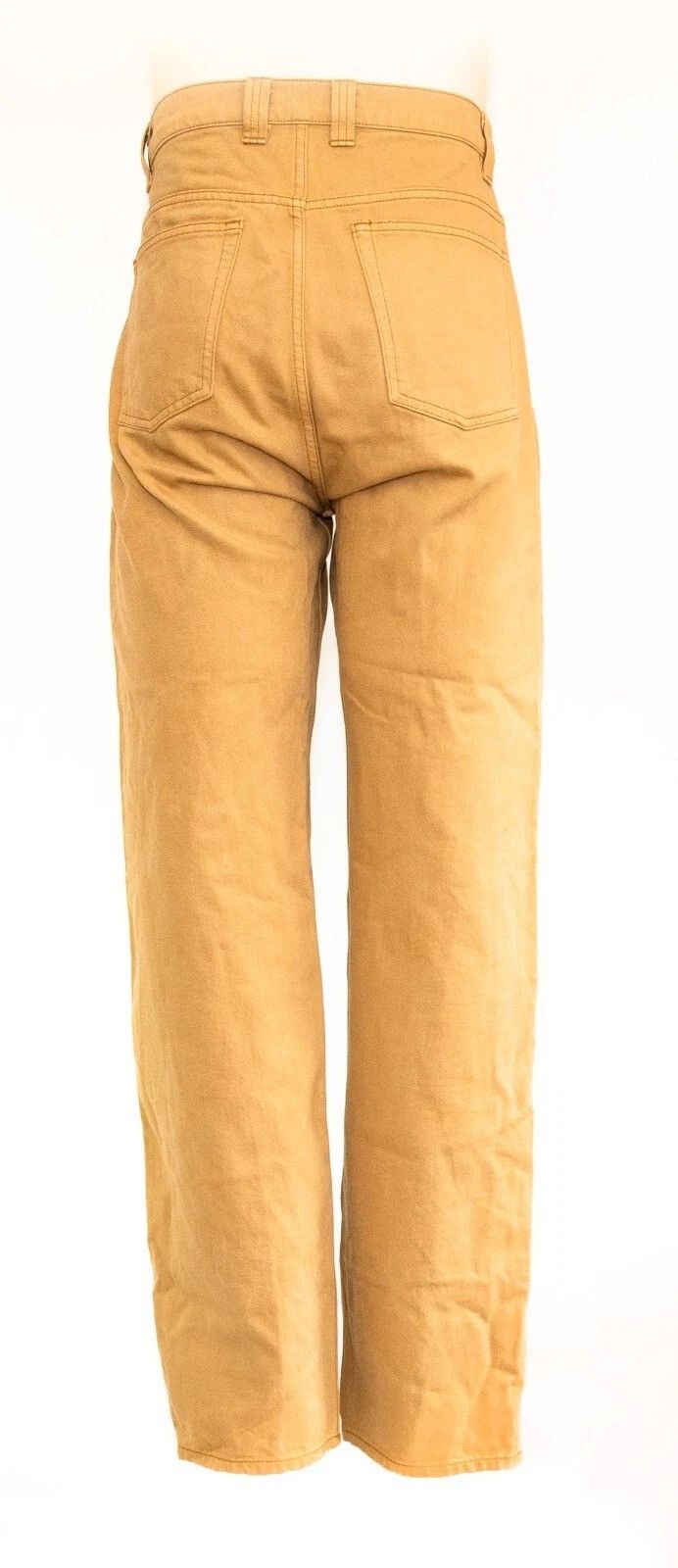 GmbH GMBH Exposed Zipper Jeans Survival Strategies Beige Size 26" / US 2 / IT 38 - 2 Thumbnail