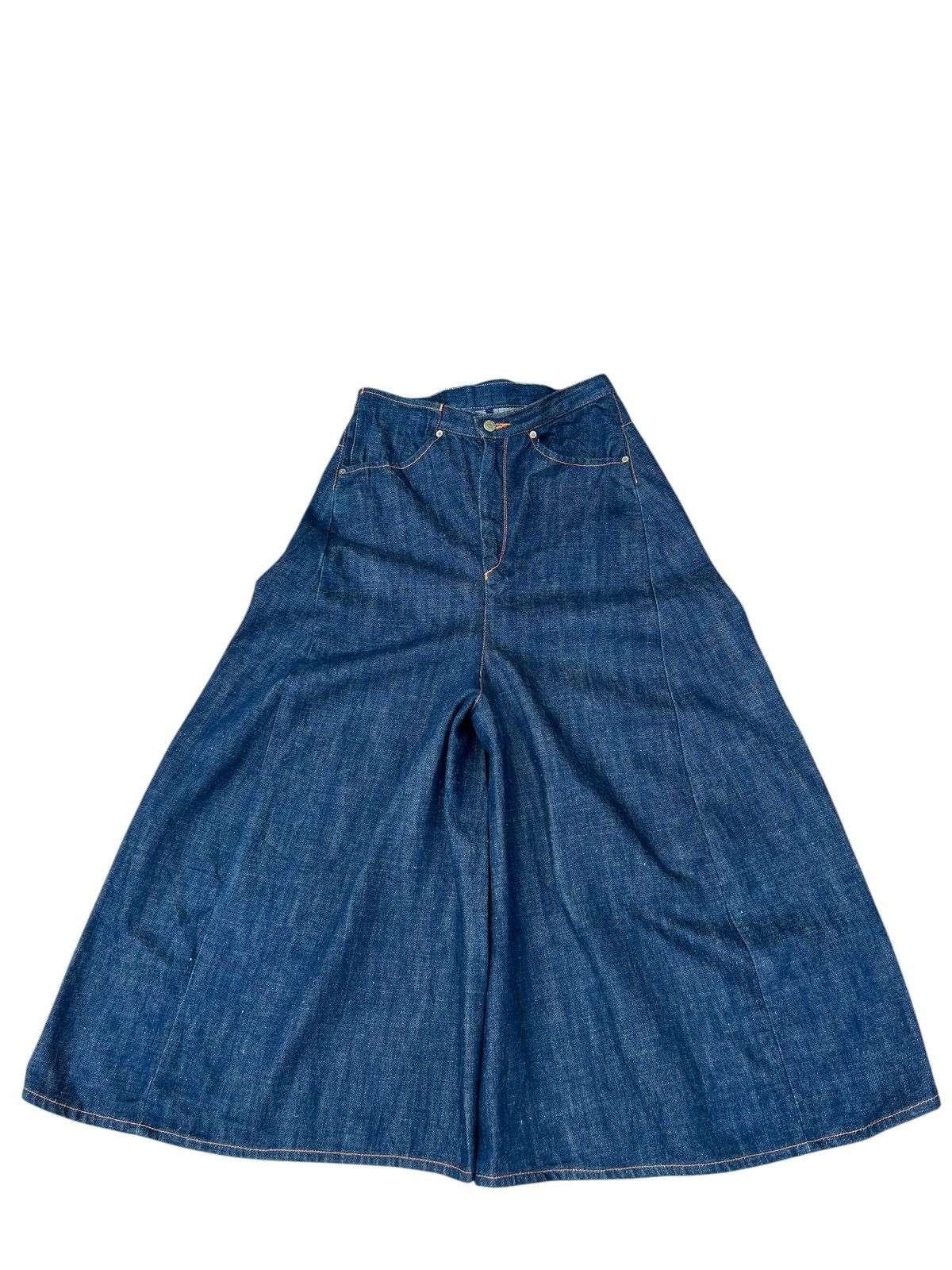 Levi's Vintage 2000 Levi’s Red Super Wide Hakama Denim Pant Size US 29 - 1 Thumbnail